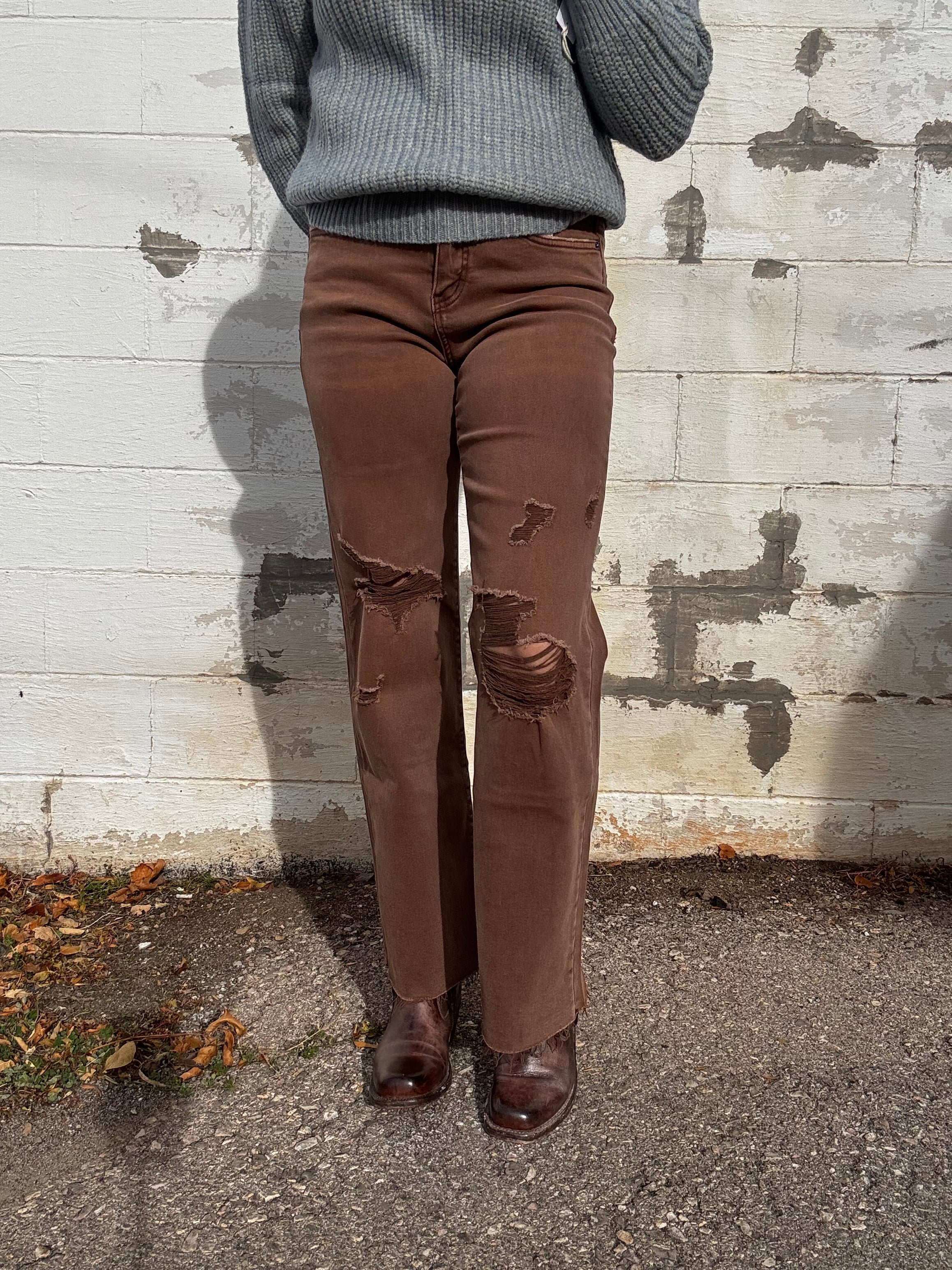 Mica HR Copper Wide Leg