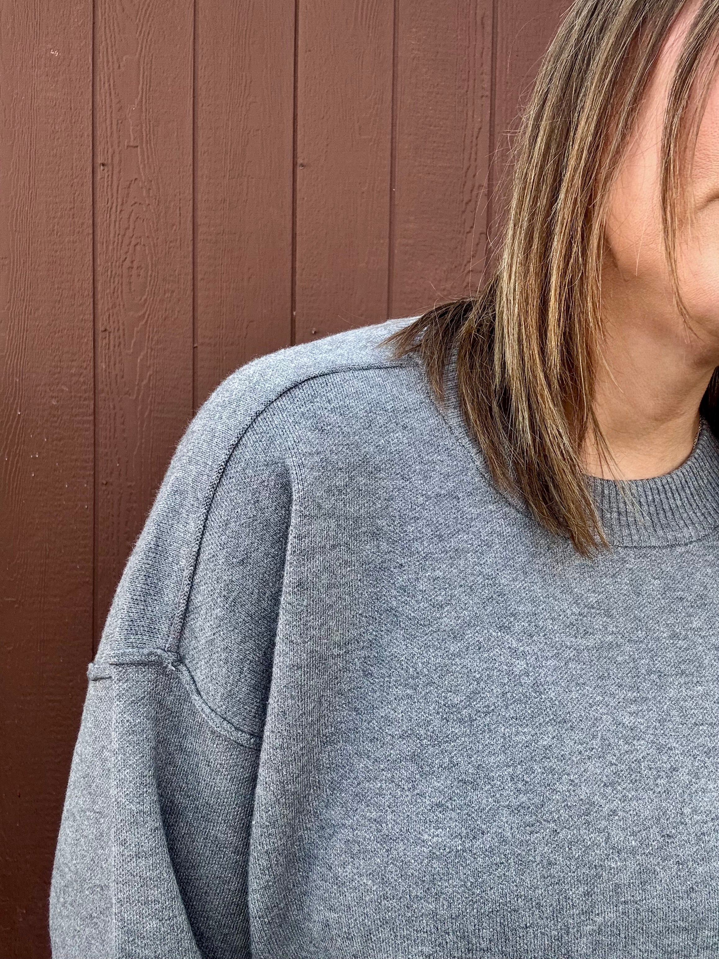 Knit Crew Neck Sweater