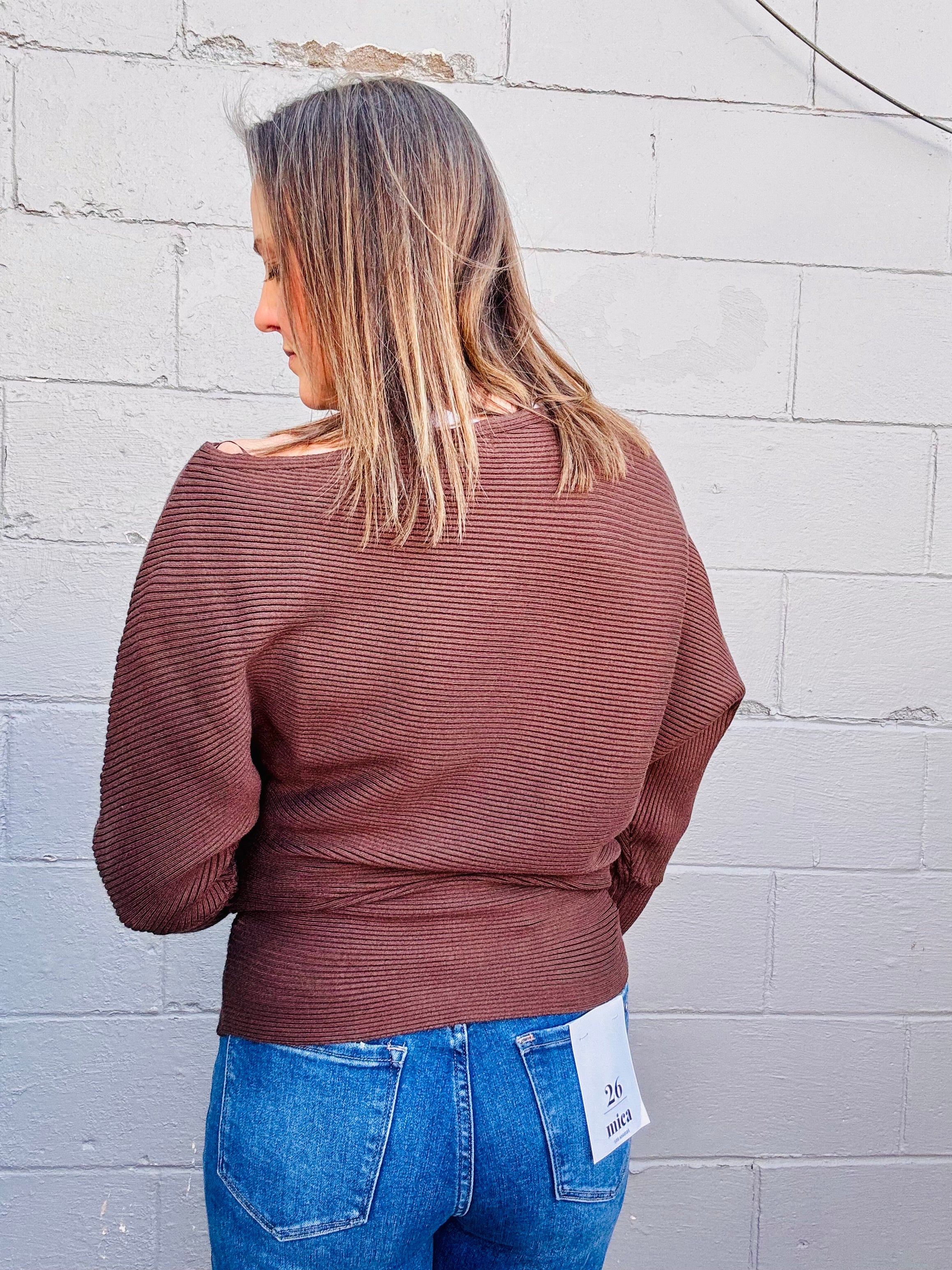 Off the Shoulder Sweater