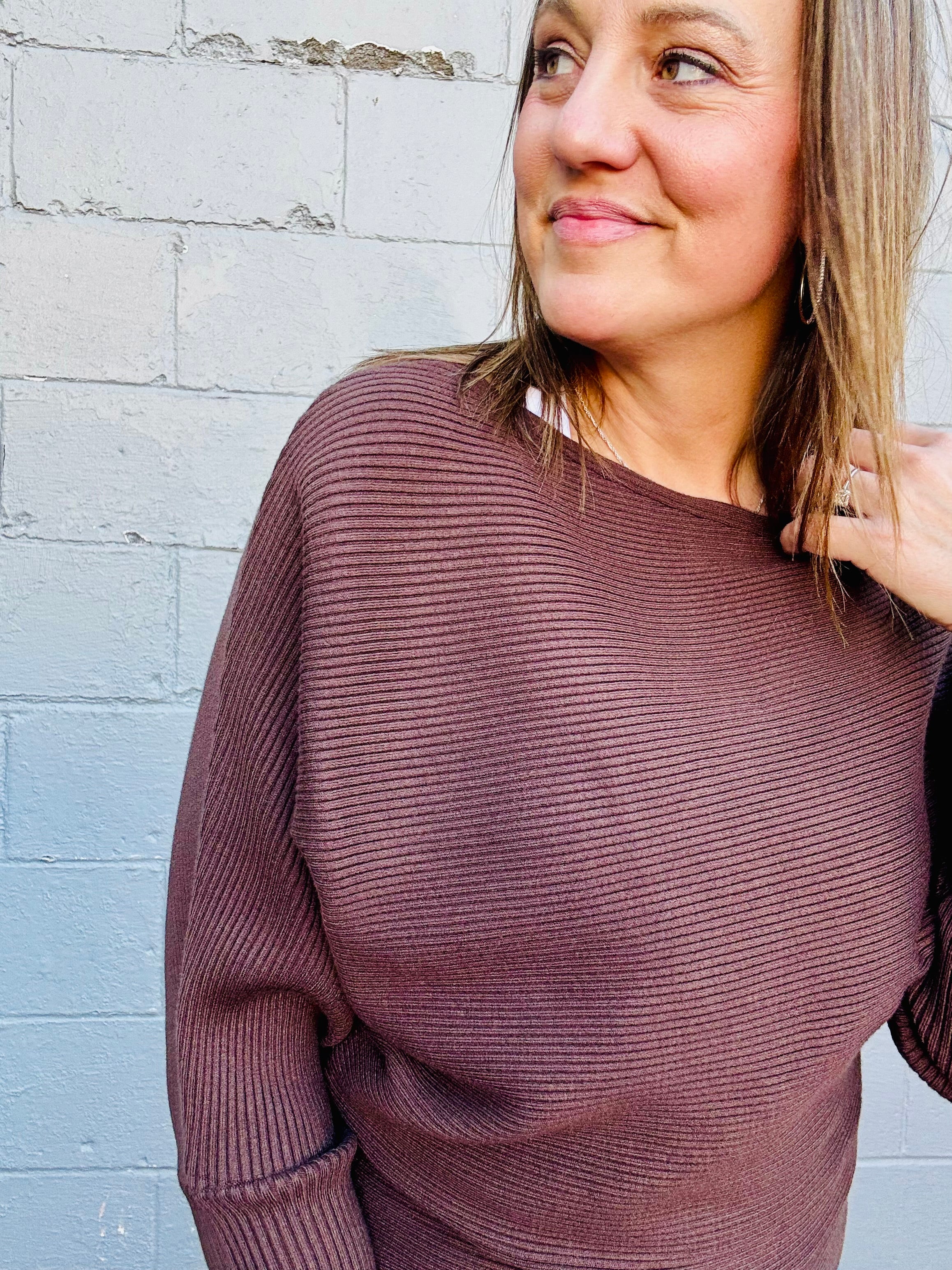 Off the Shoulder Sweater