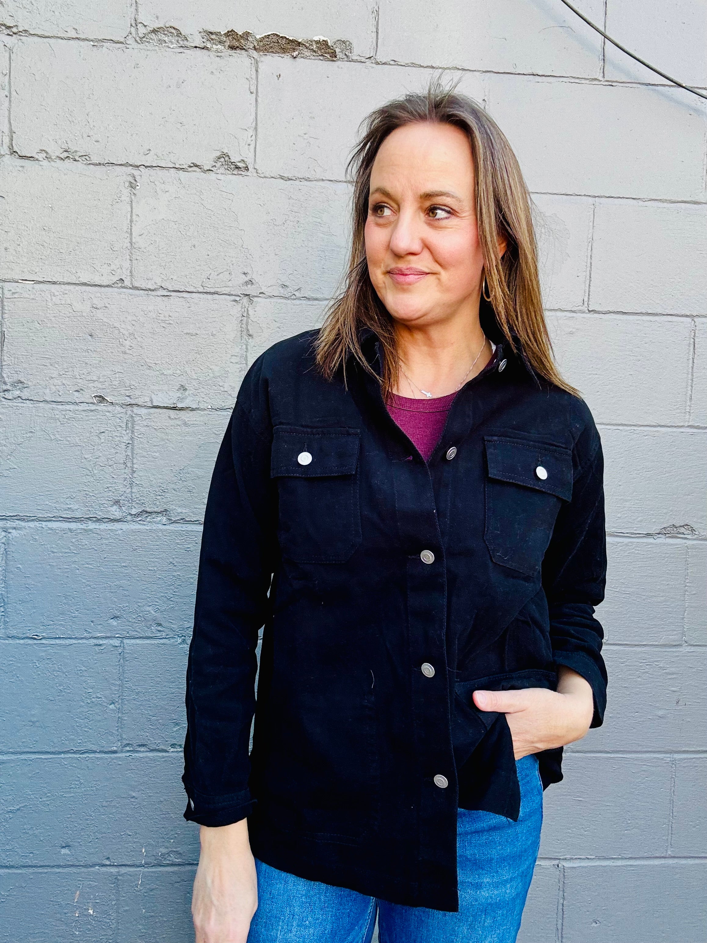 Oversized Trucker Jacket