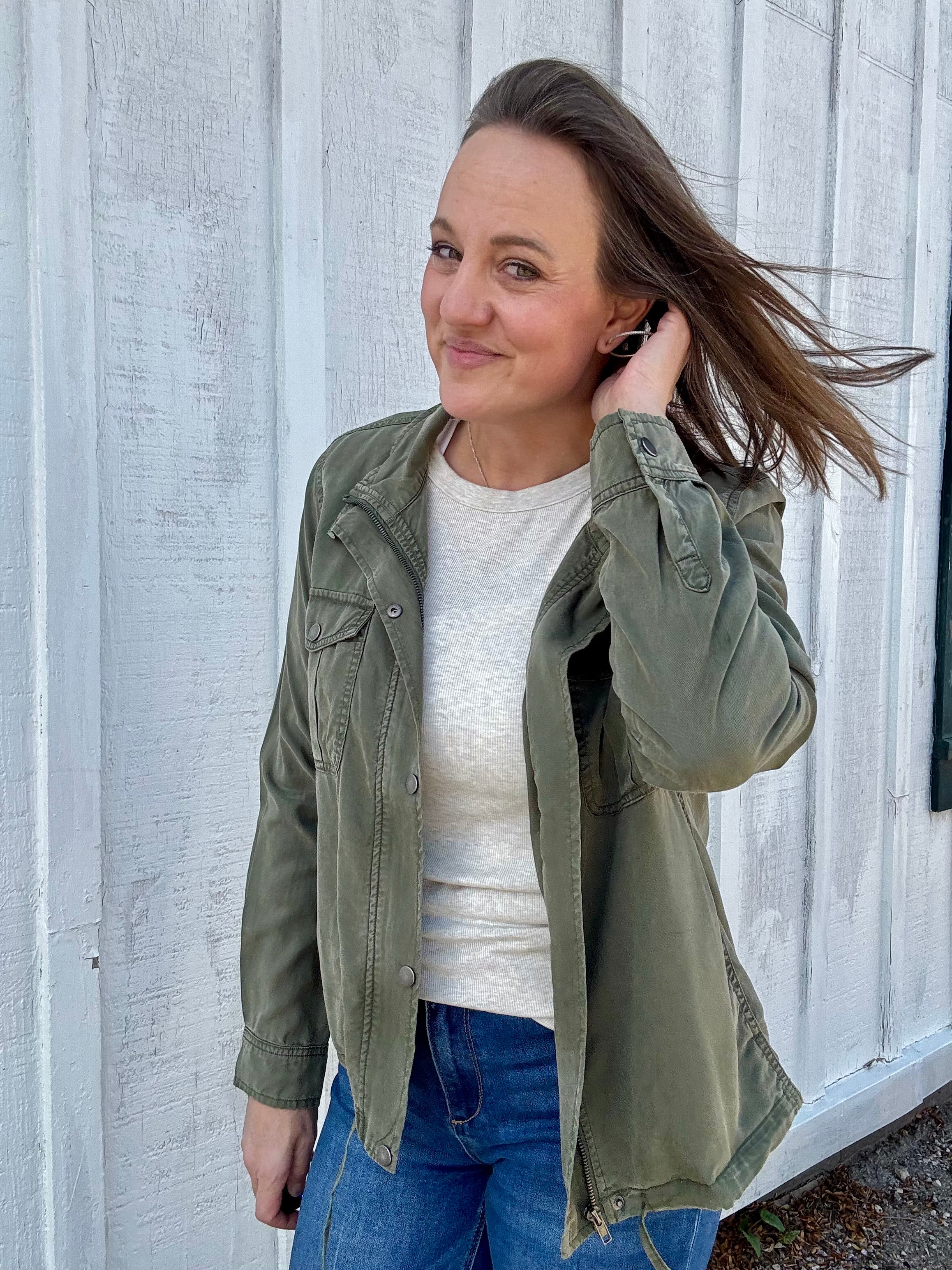 Tencel Utility Jacket