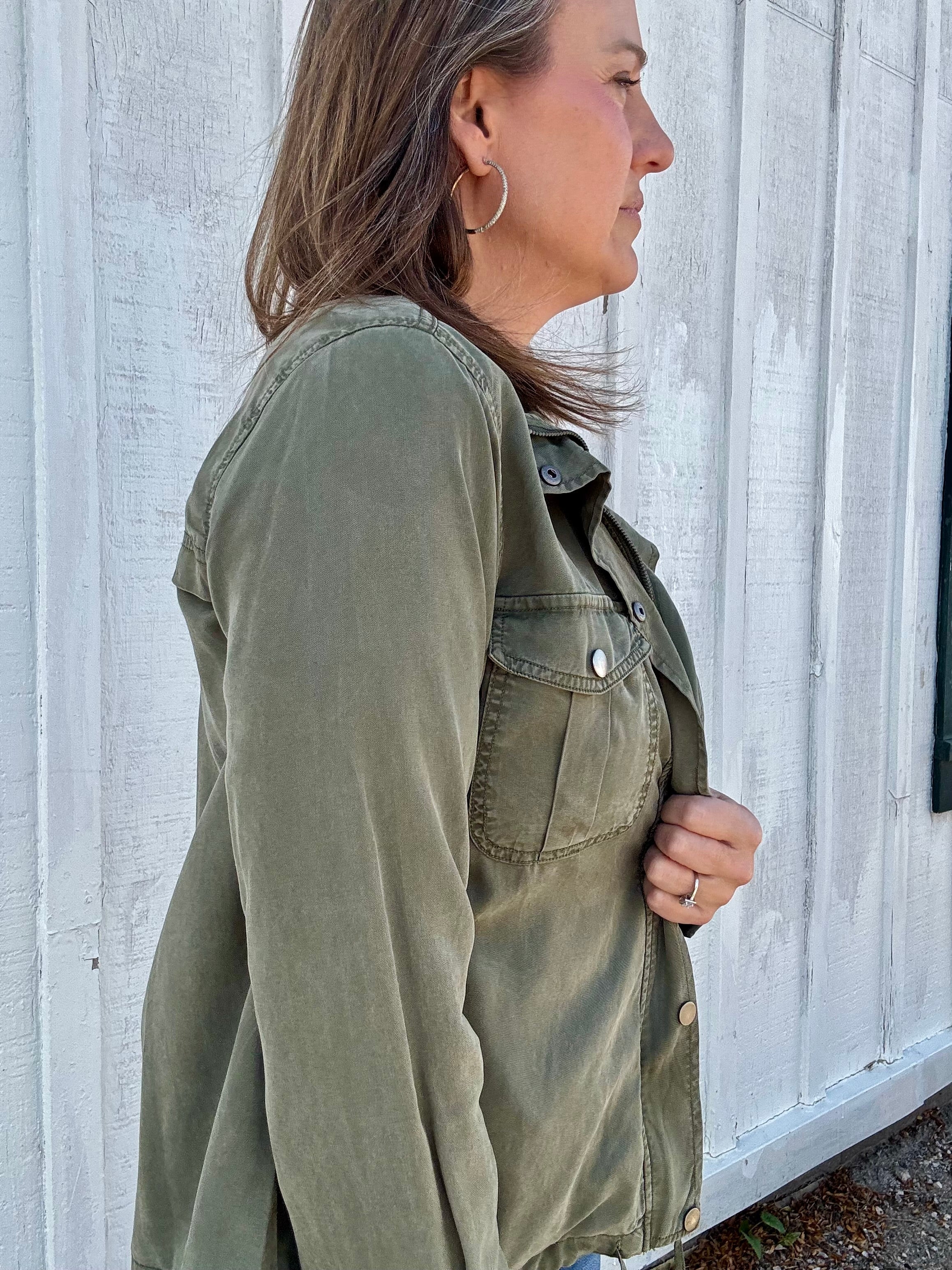 Tencel Utility Jacket