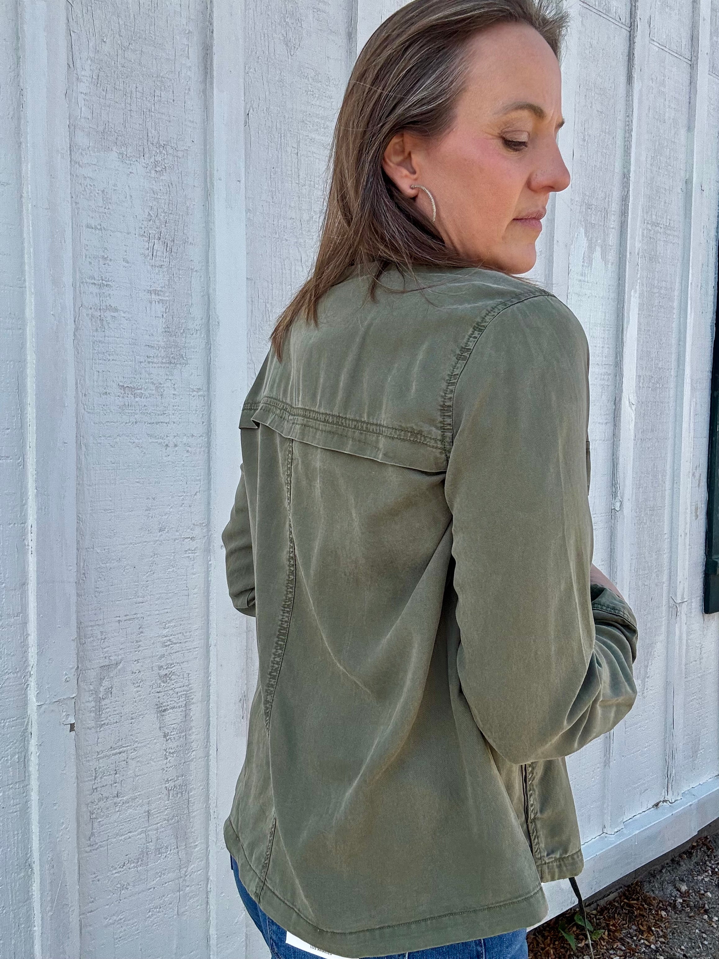 Tencel Utility Jacket