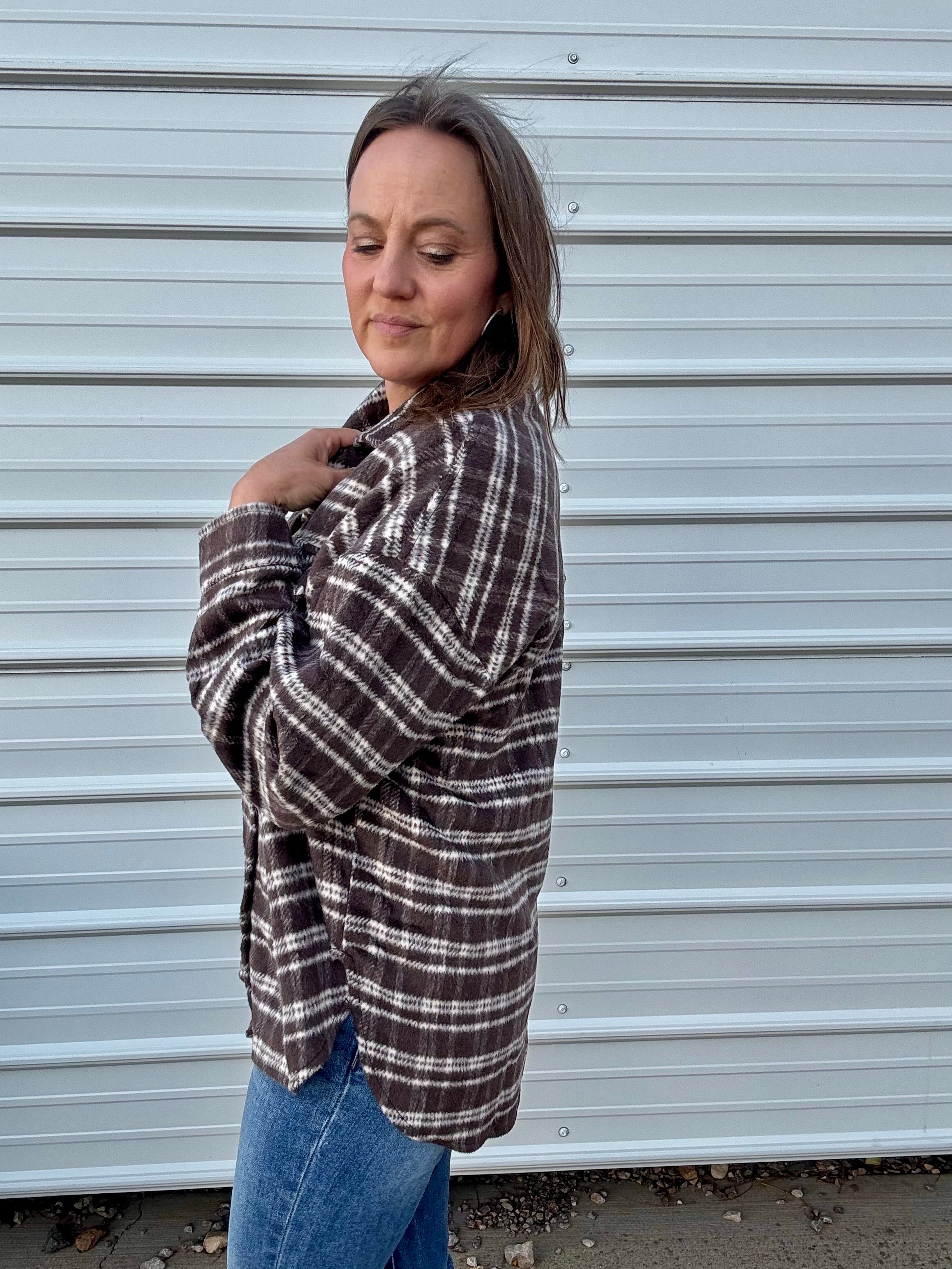 Flannel Oversized Shirt