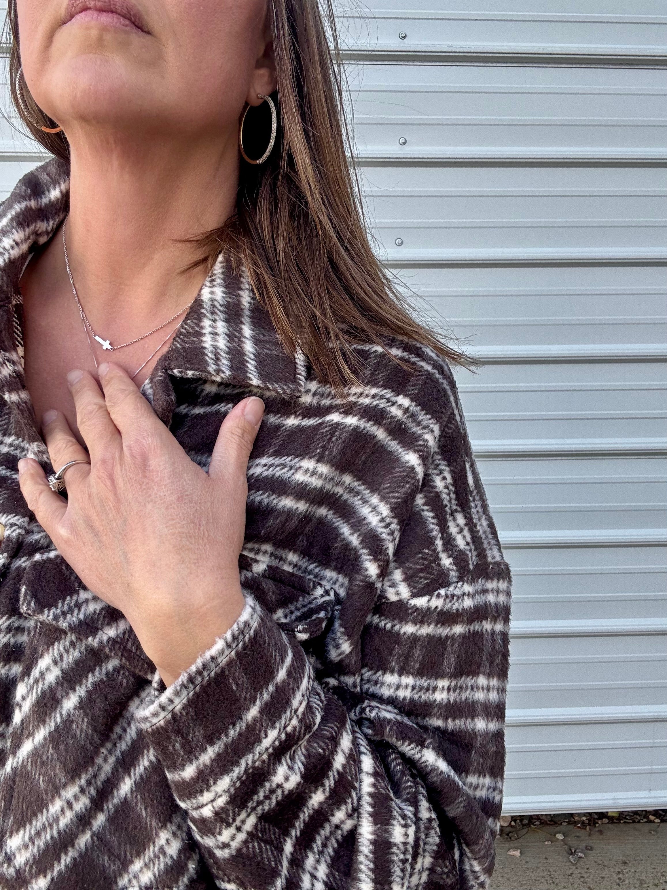 Flannel Oversized Shirt