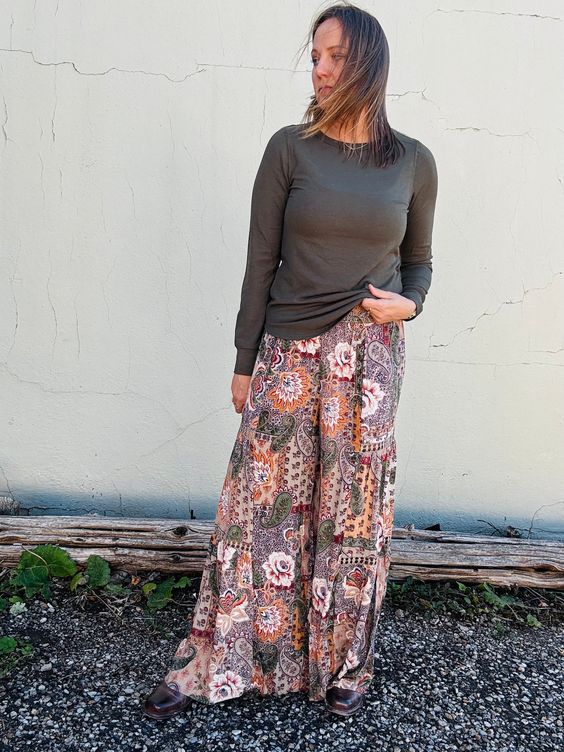 Marsha Lace Insert Pant