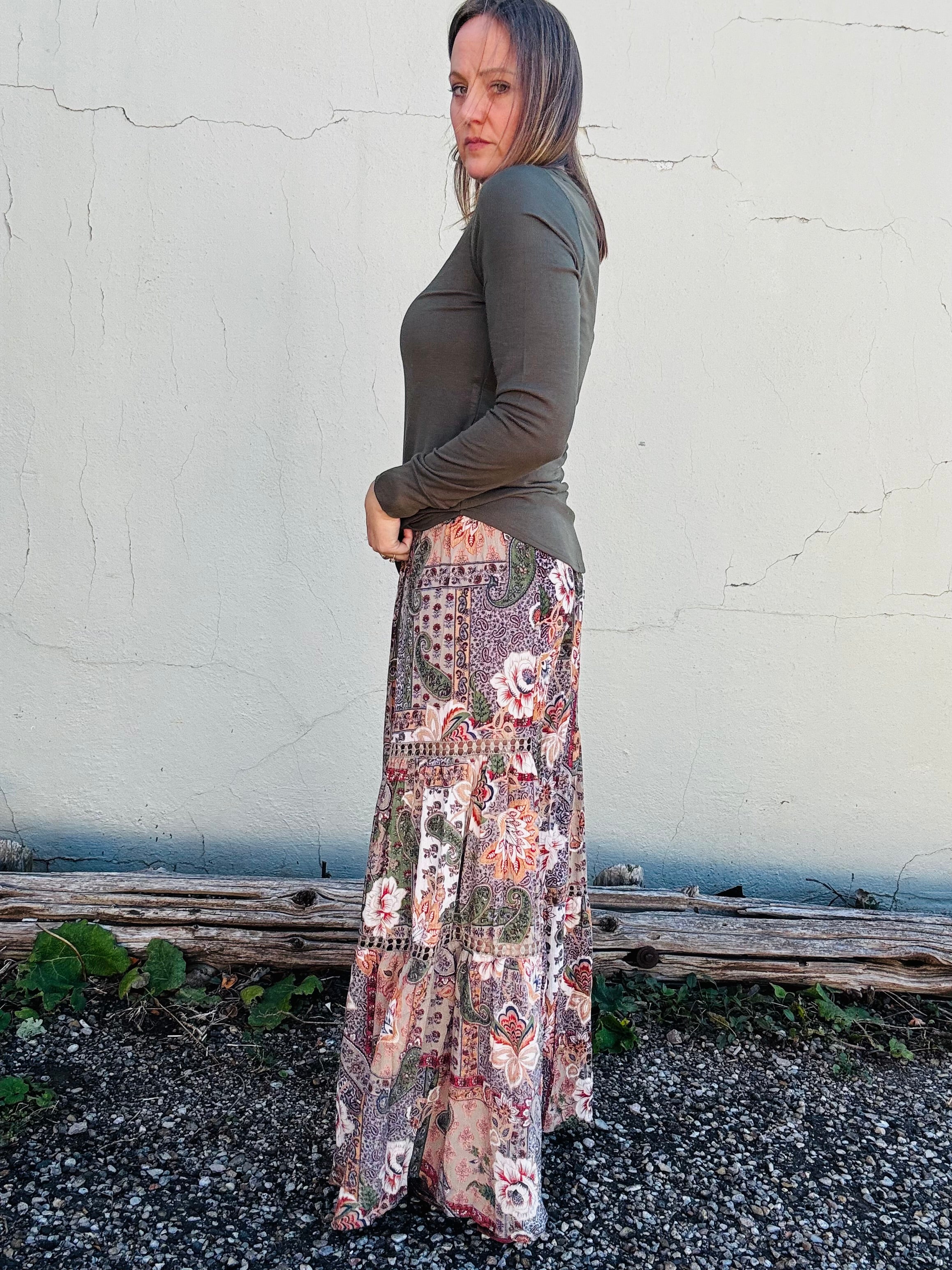 Marsha Lace Insert Pant