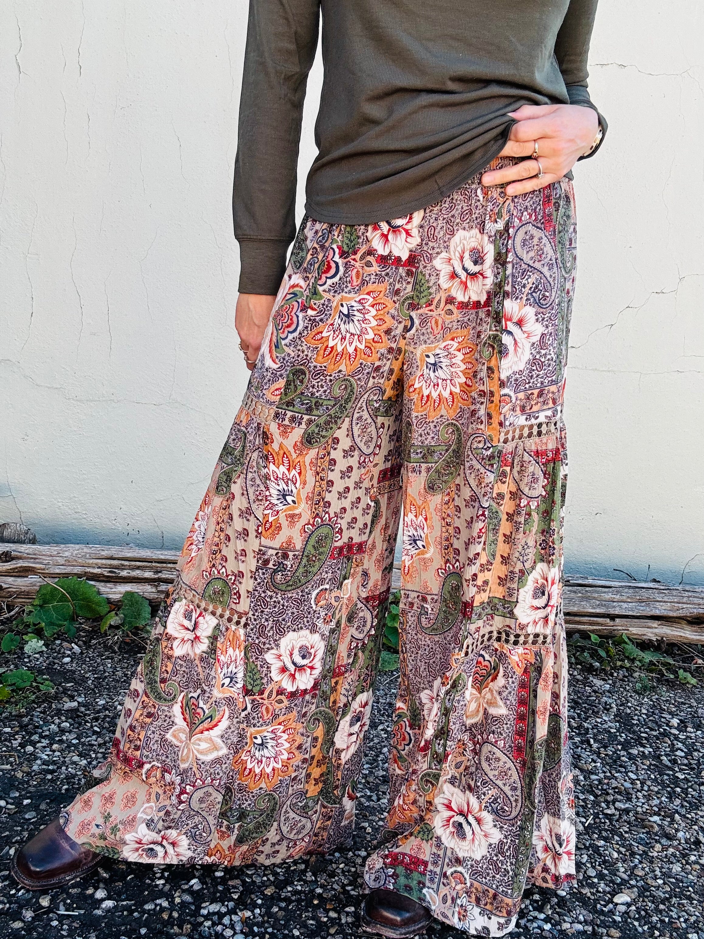 Marsha Lace Insert Pant