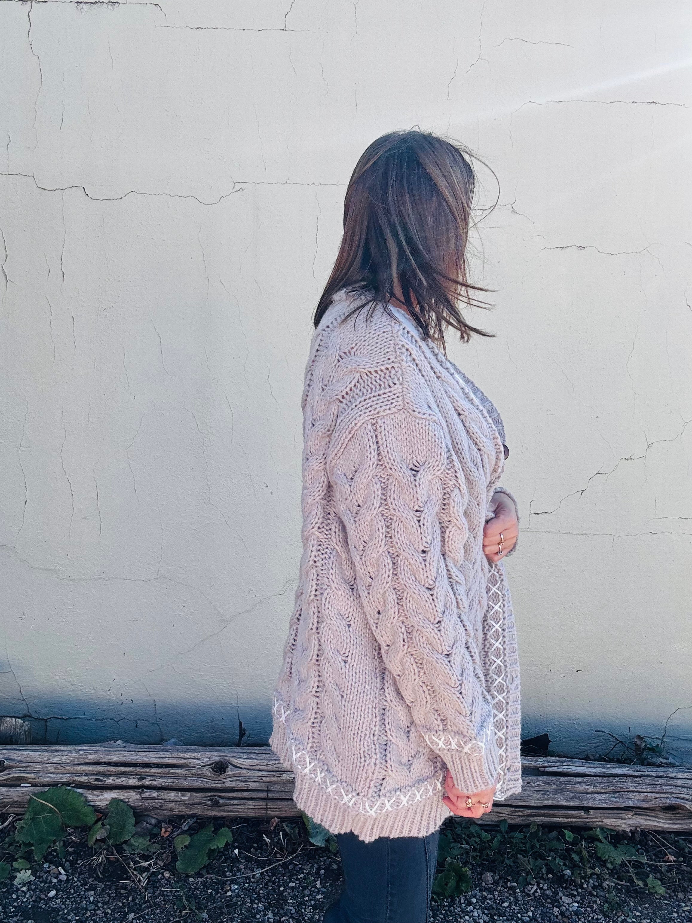 Cozy Cable Knit Cardigan