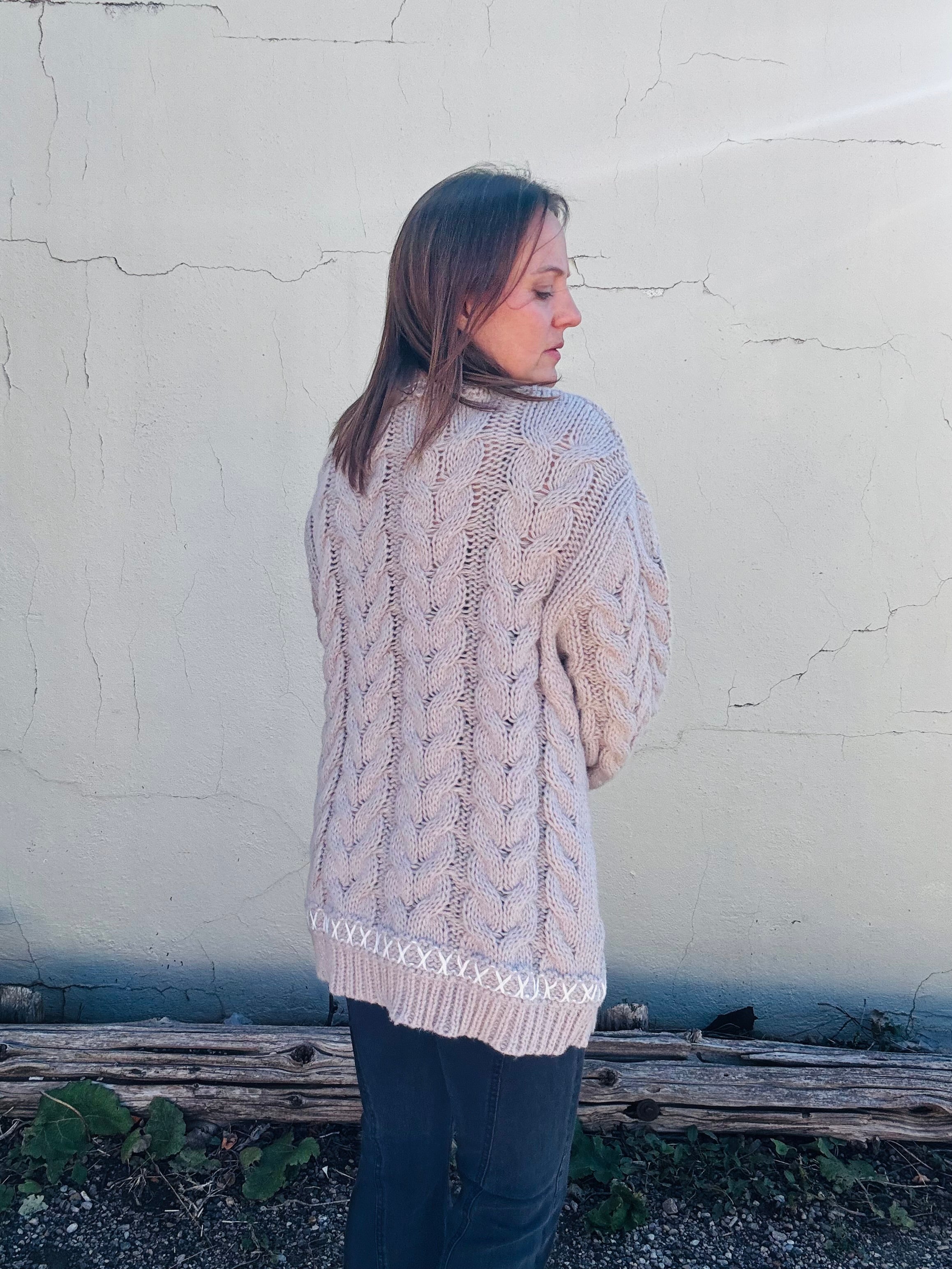 Cozy Cable Knit Cardigan