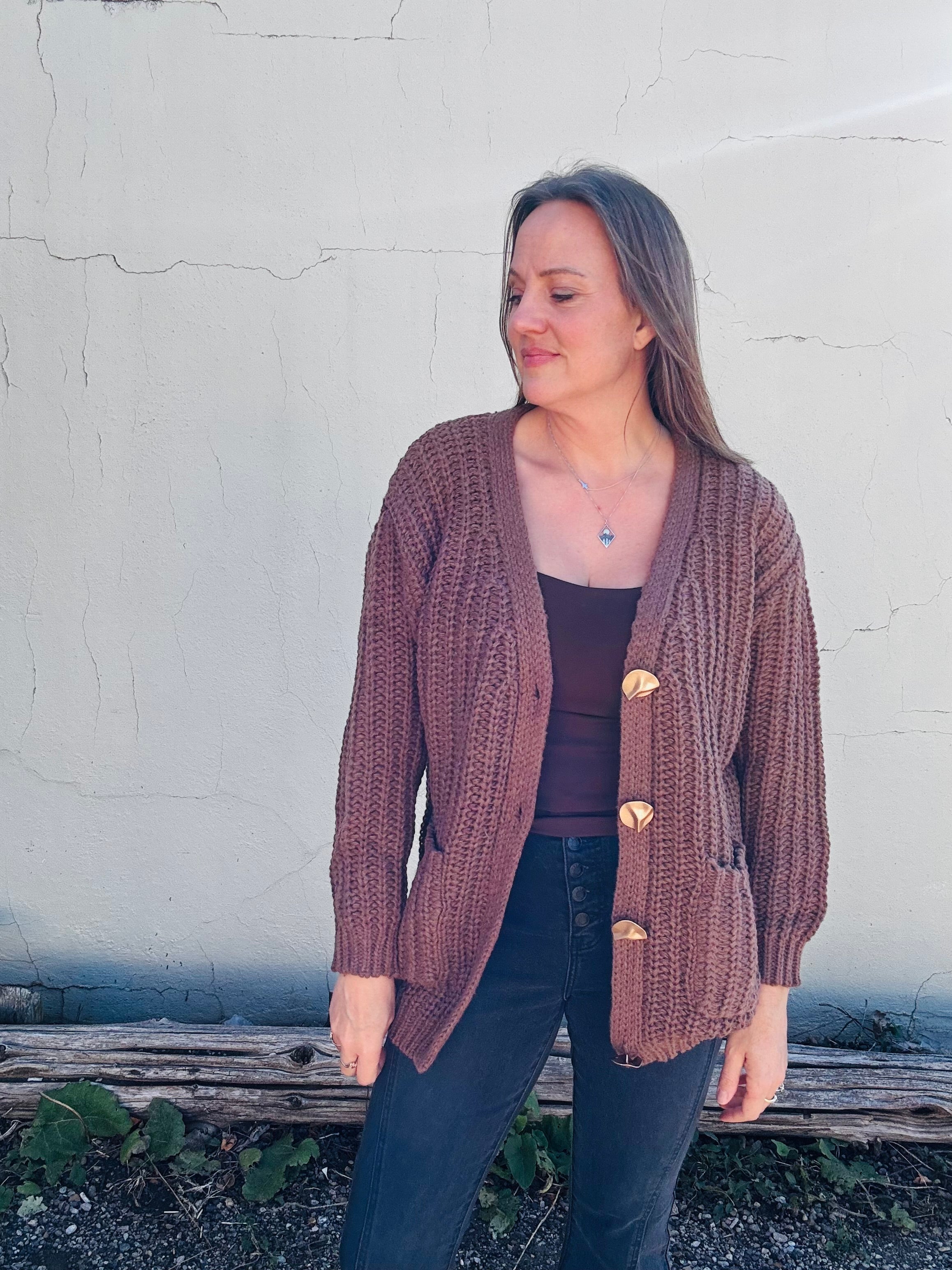Big Button Cardigan