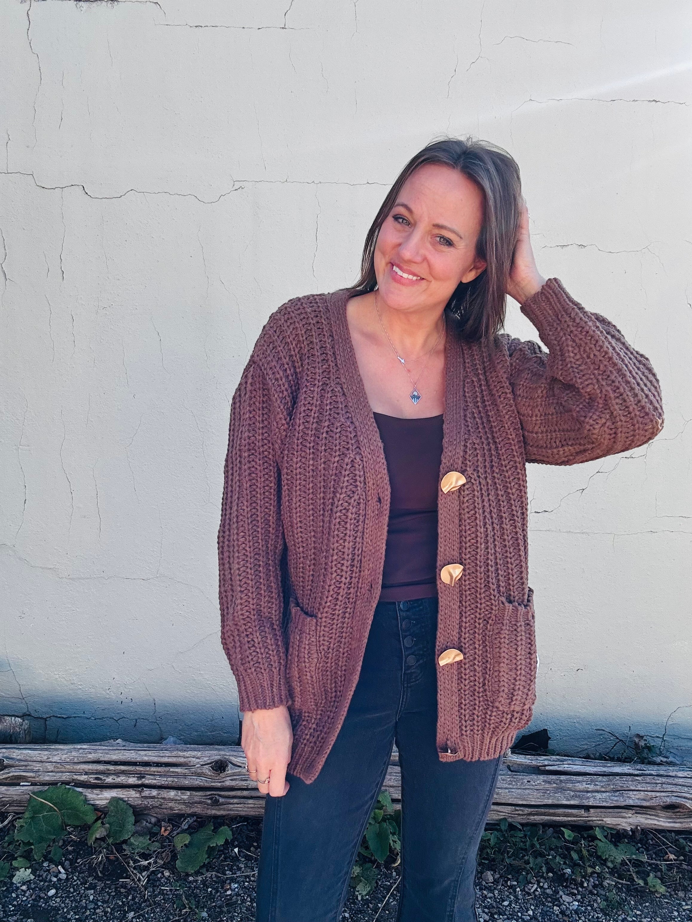 Big Button Cardigan