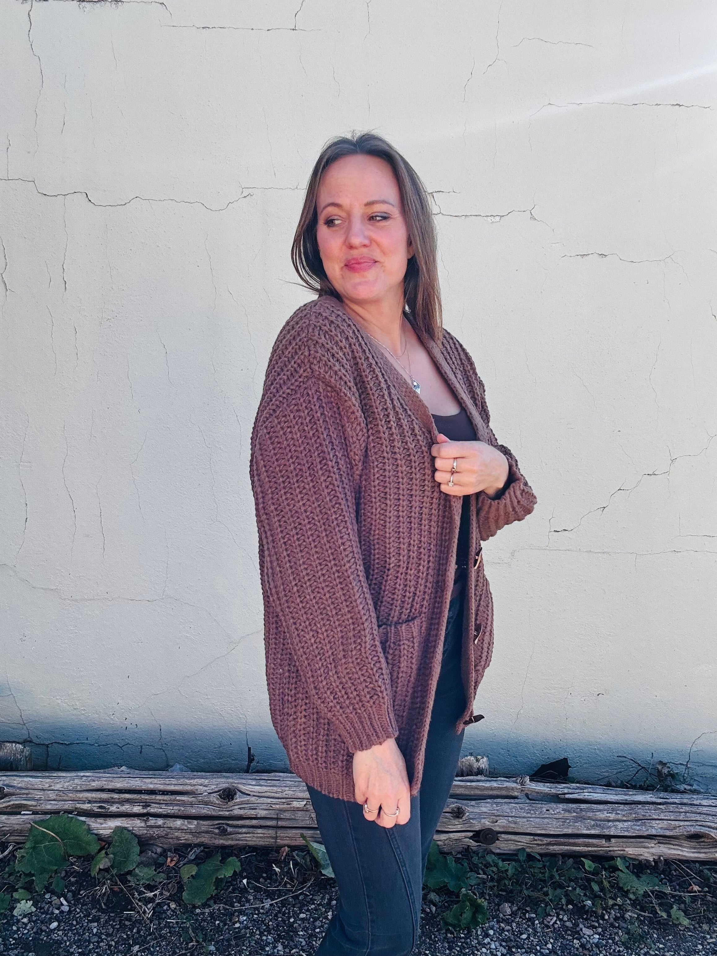 Big Button Cardigan