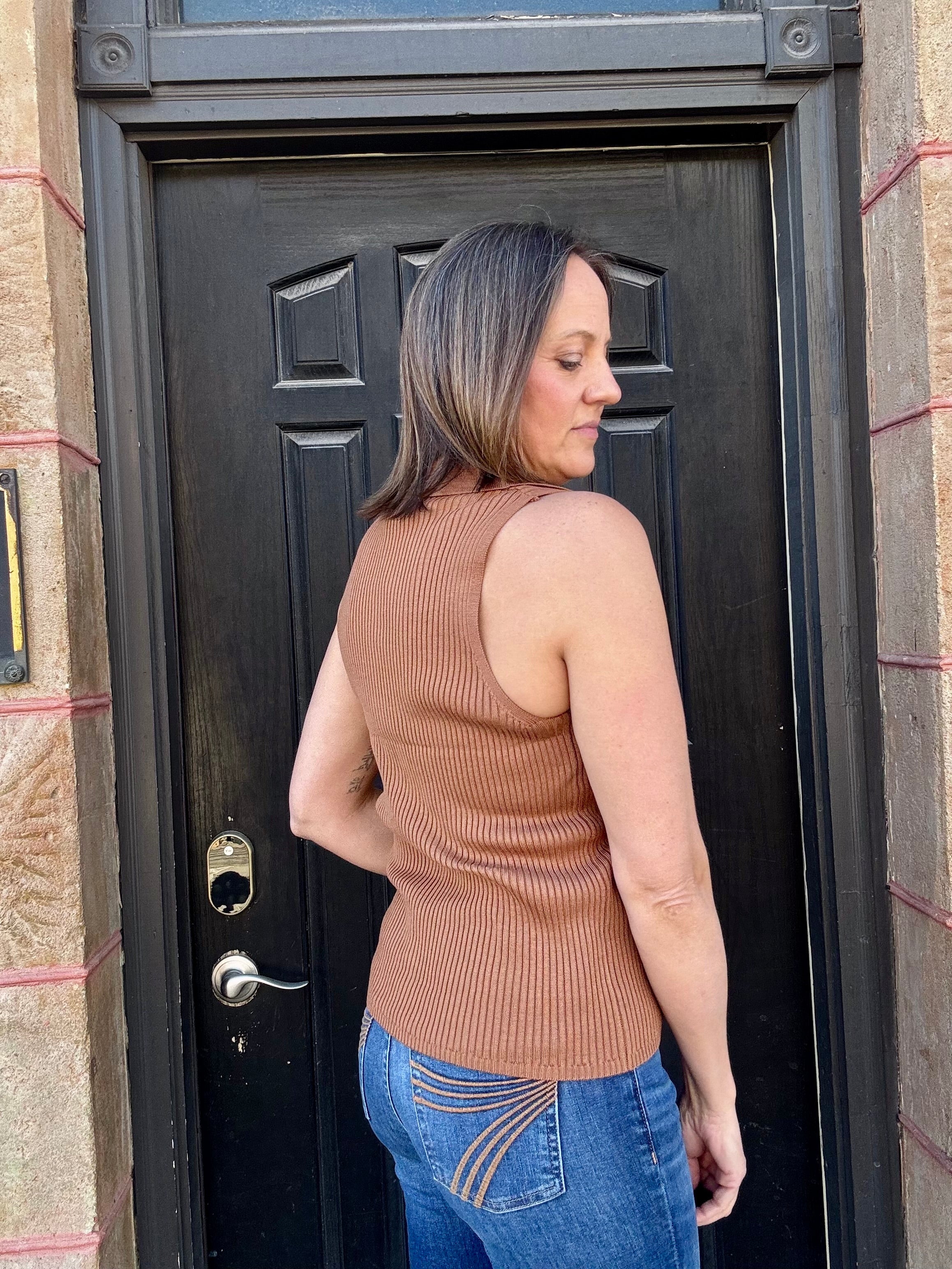 Elan Sandy Sweater Vest