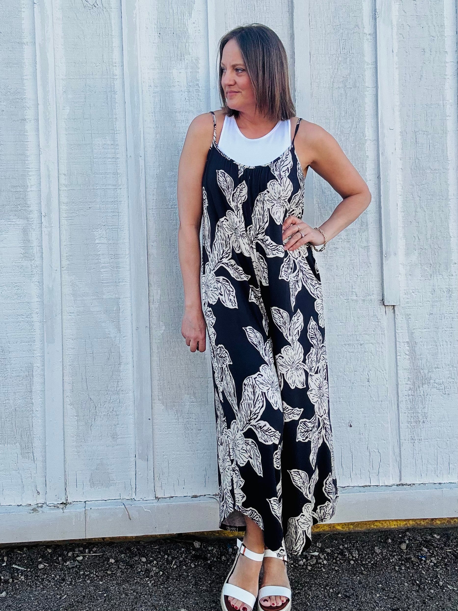 Z Supply Asha Floral Jumpsuit