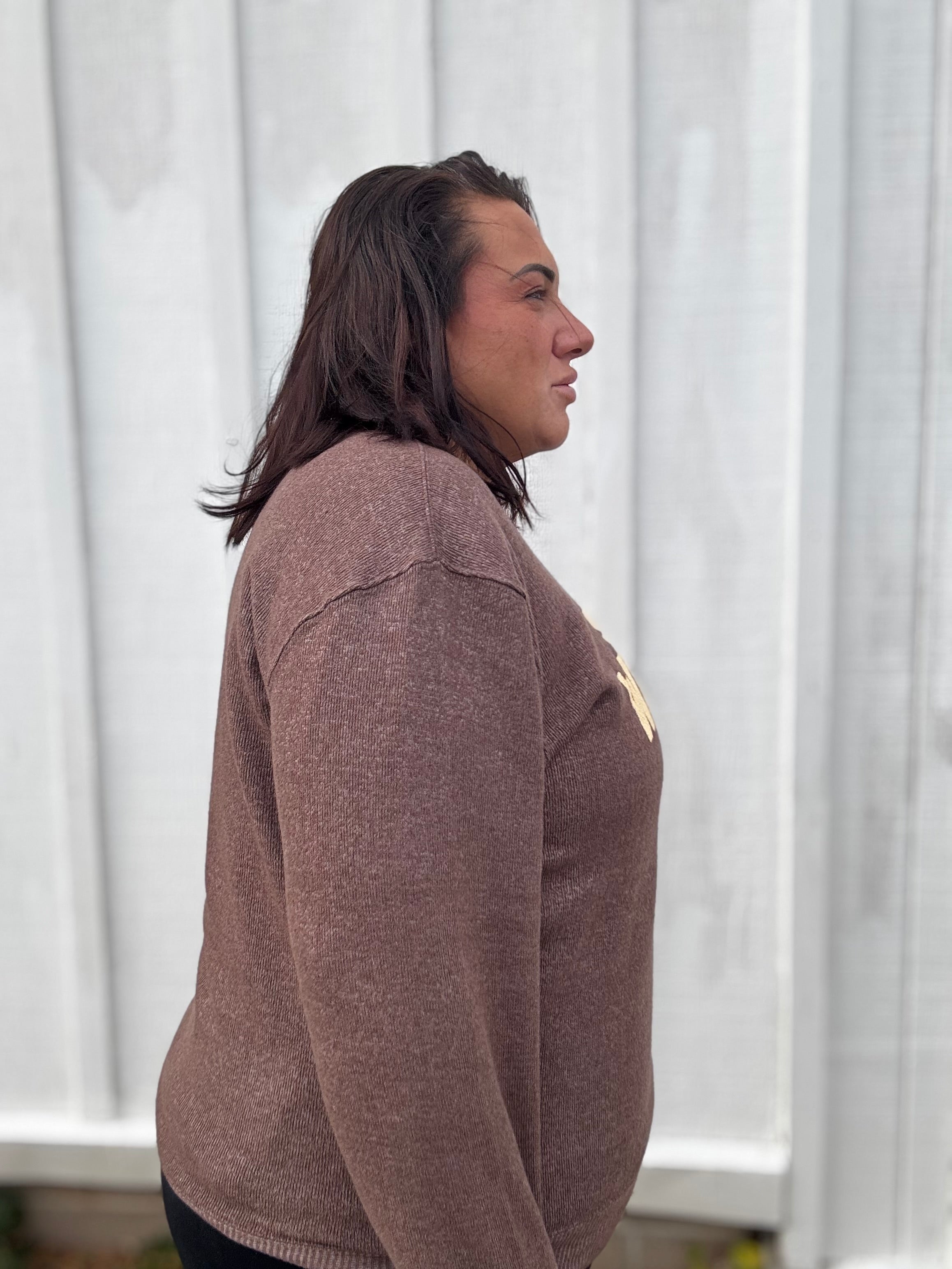 Sweater Weather Knit Sweatshirt