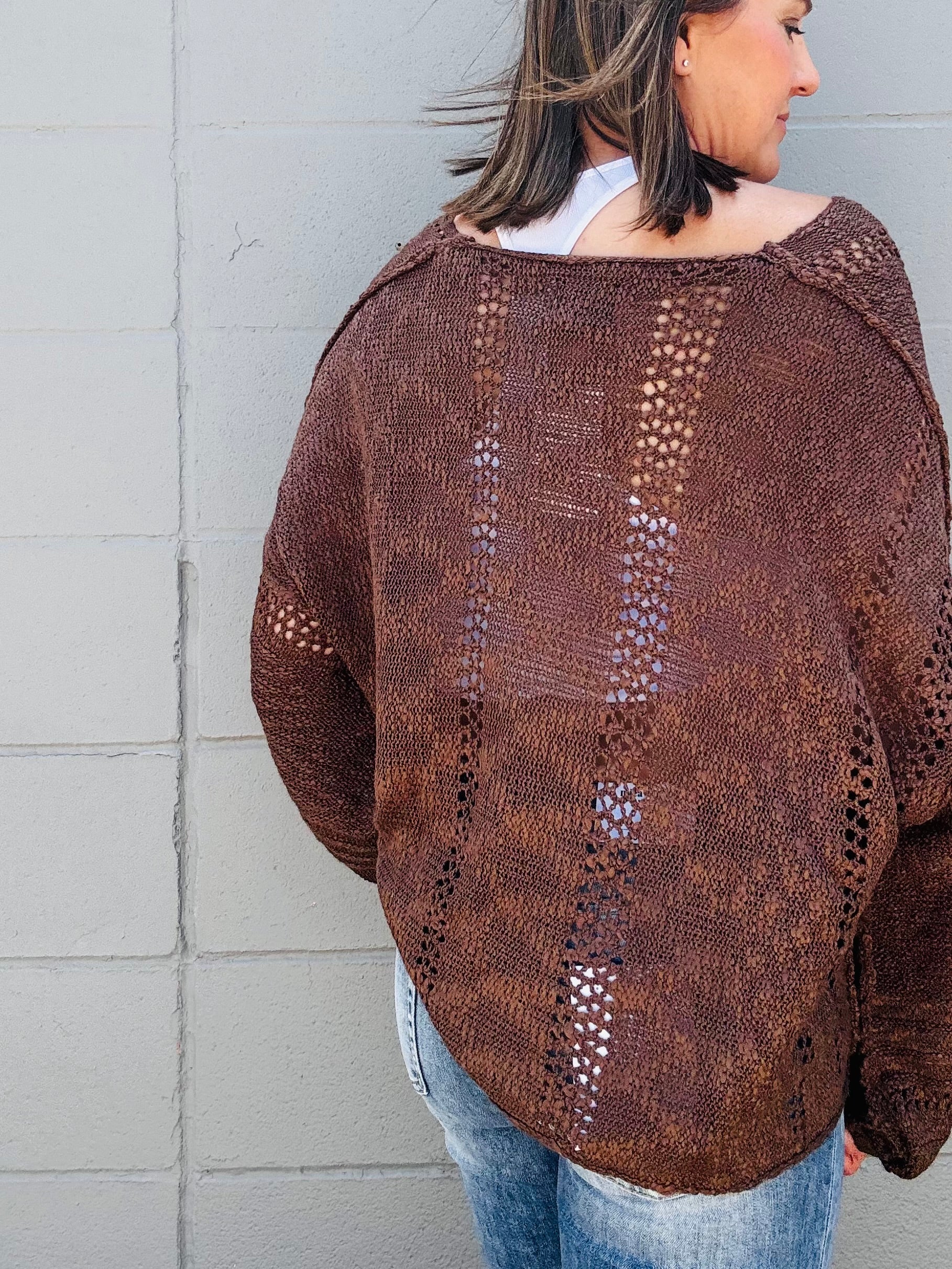 V Neck Summer Sweater