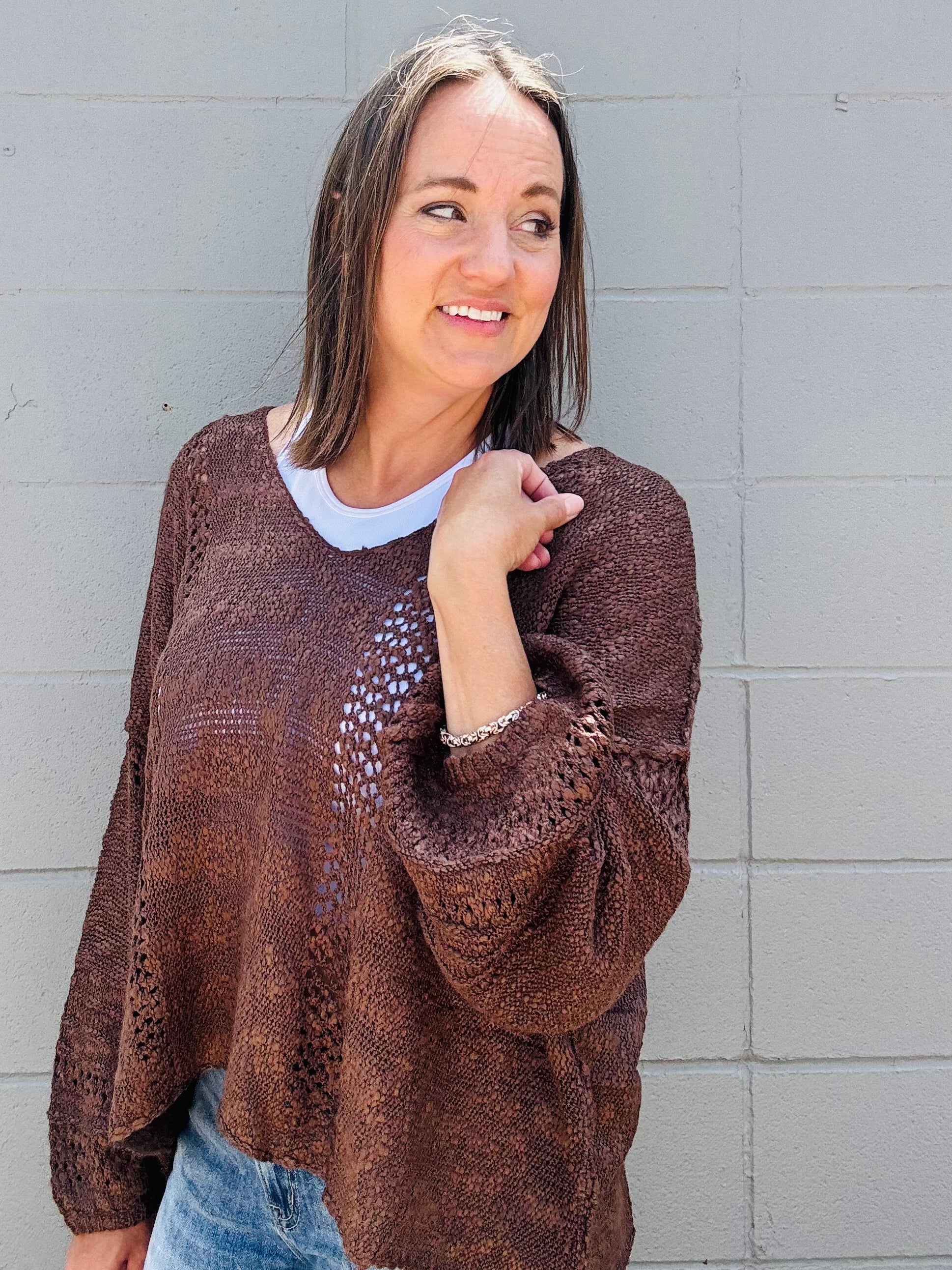 V Neck Summer Sweater
