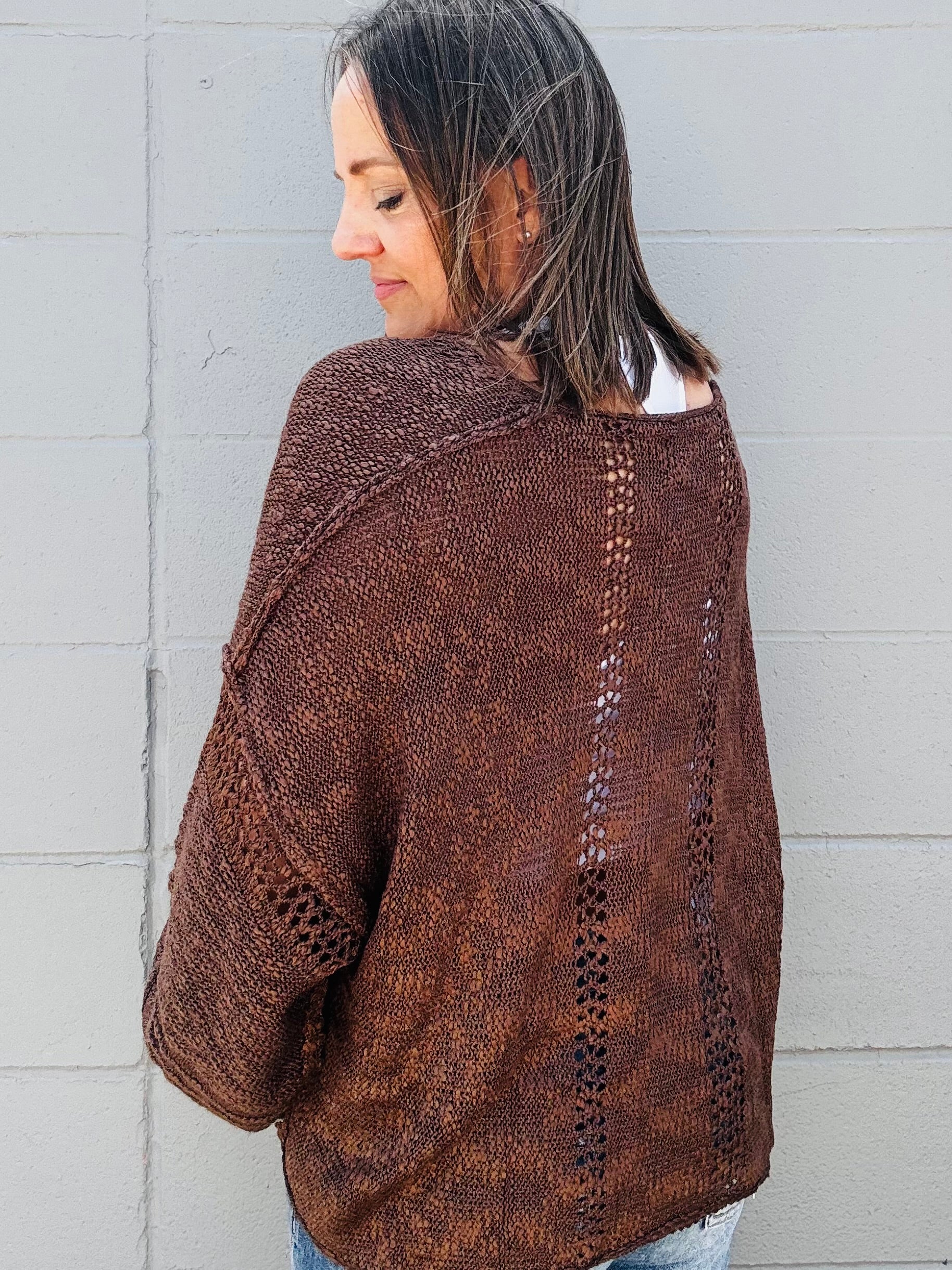 V Neck Summer Sweater