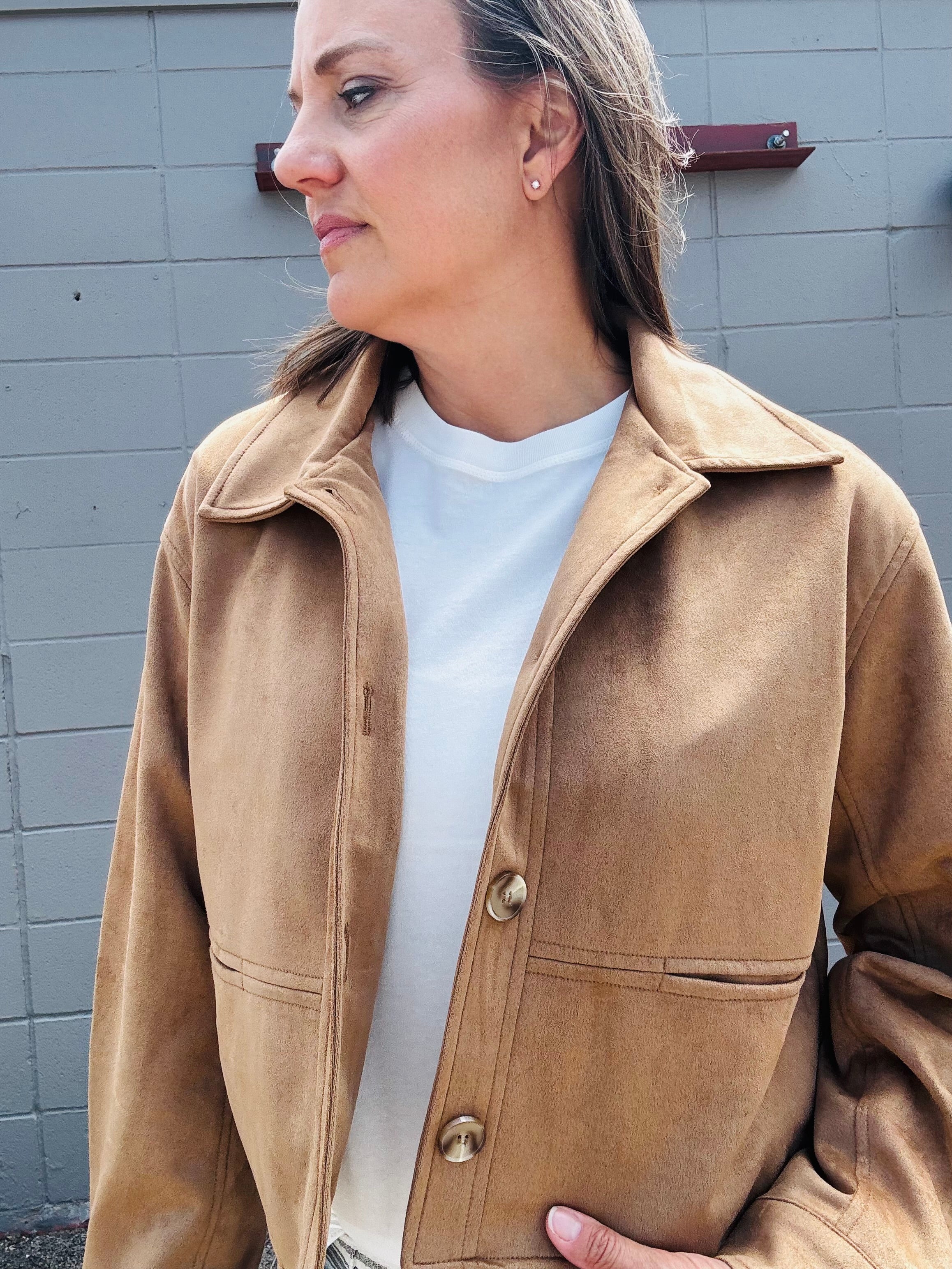 Haley Suede Jacket