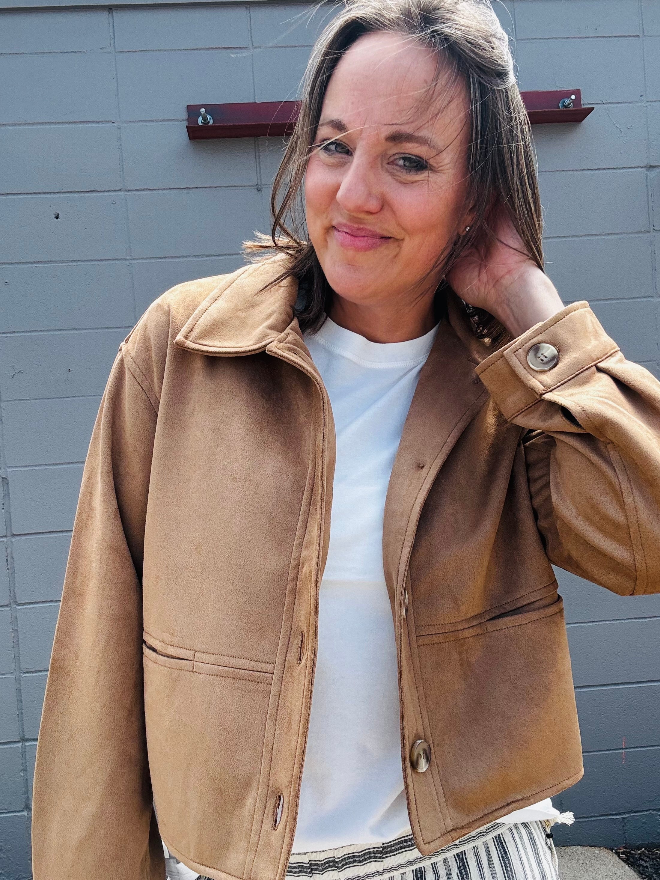 Haley Suede Jacket
