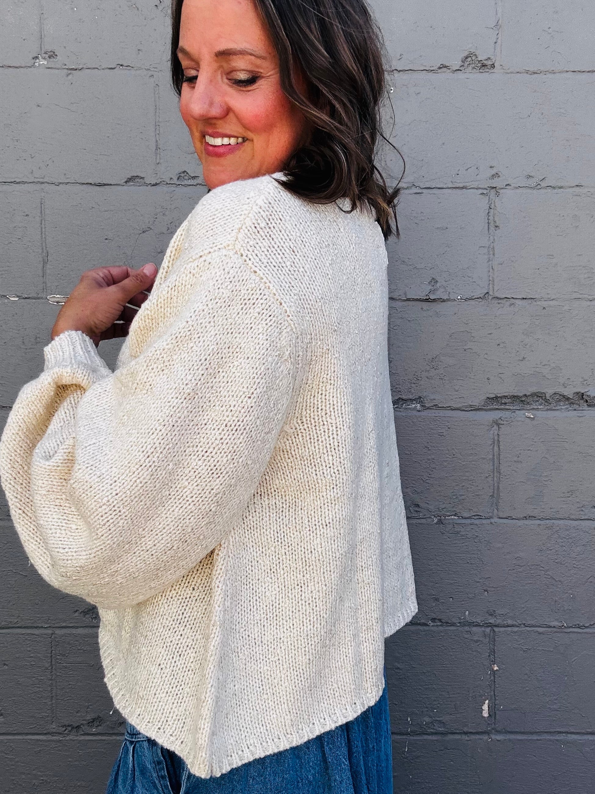 The Maren Relaxed Knit Sweater