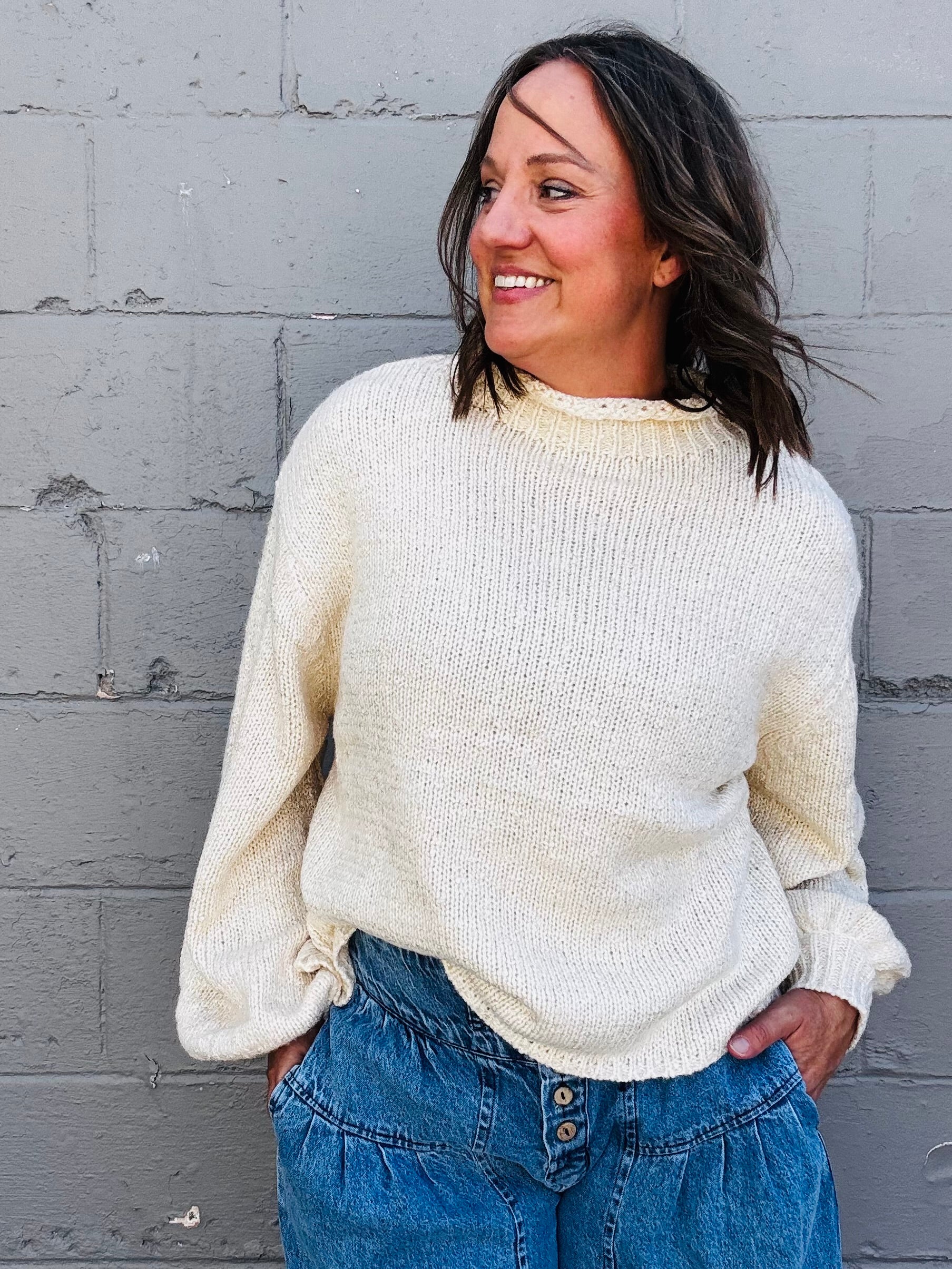 The Maren Relaxed Knit Sweater