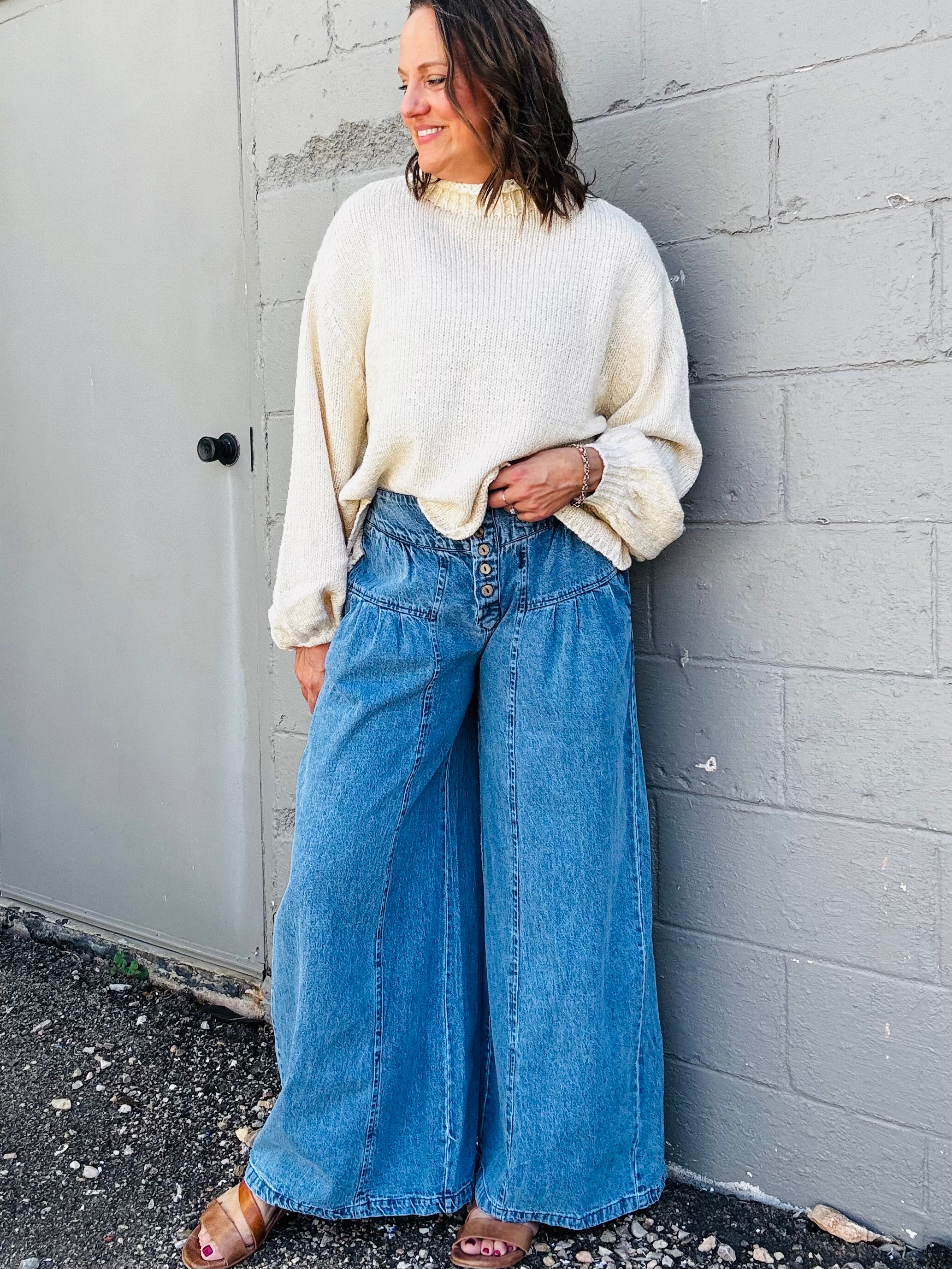 The Maren Relaxed Knit Sweater