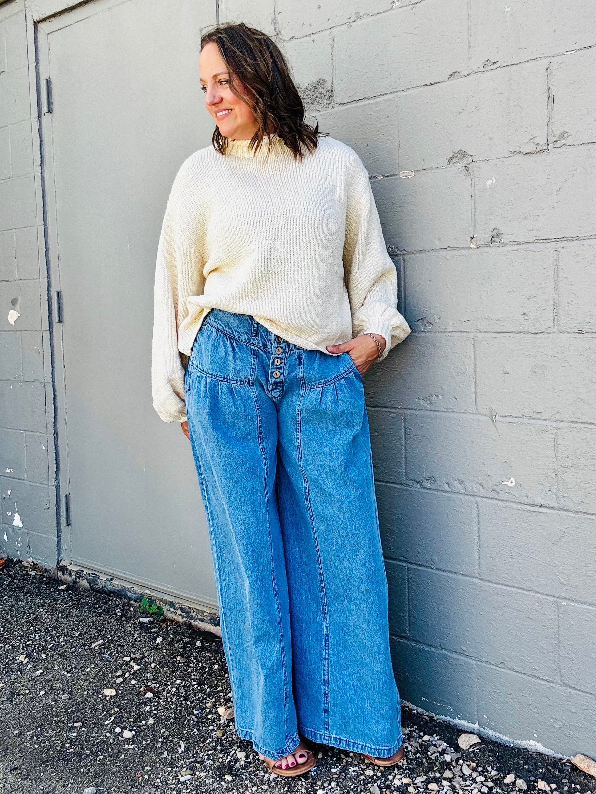 The Maren Relaxed Knit Sweater