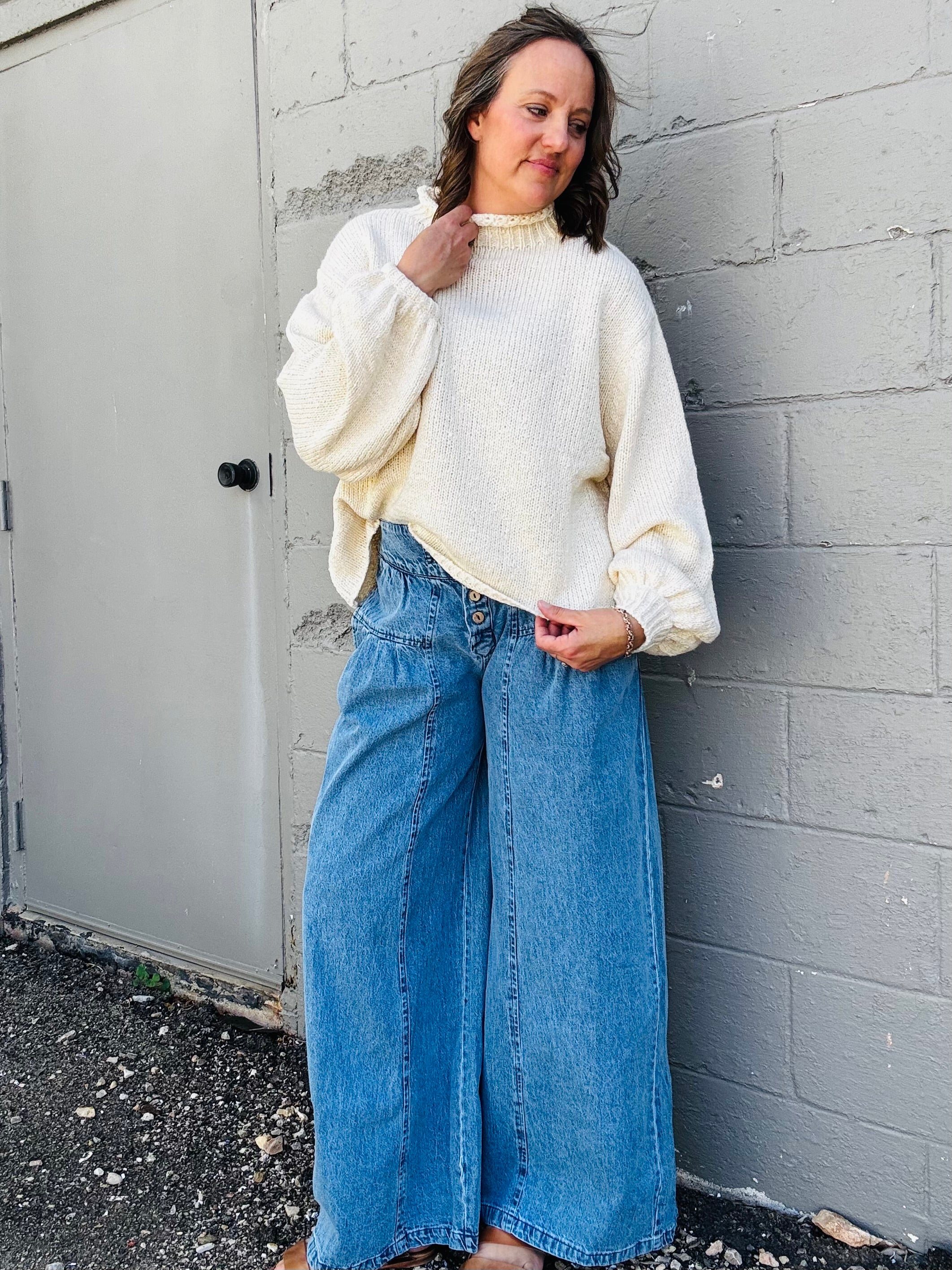 The Maren Relaxed Knit Sweater