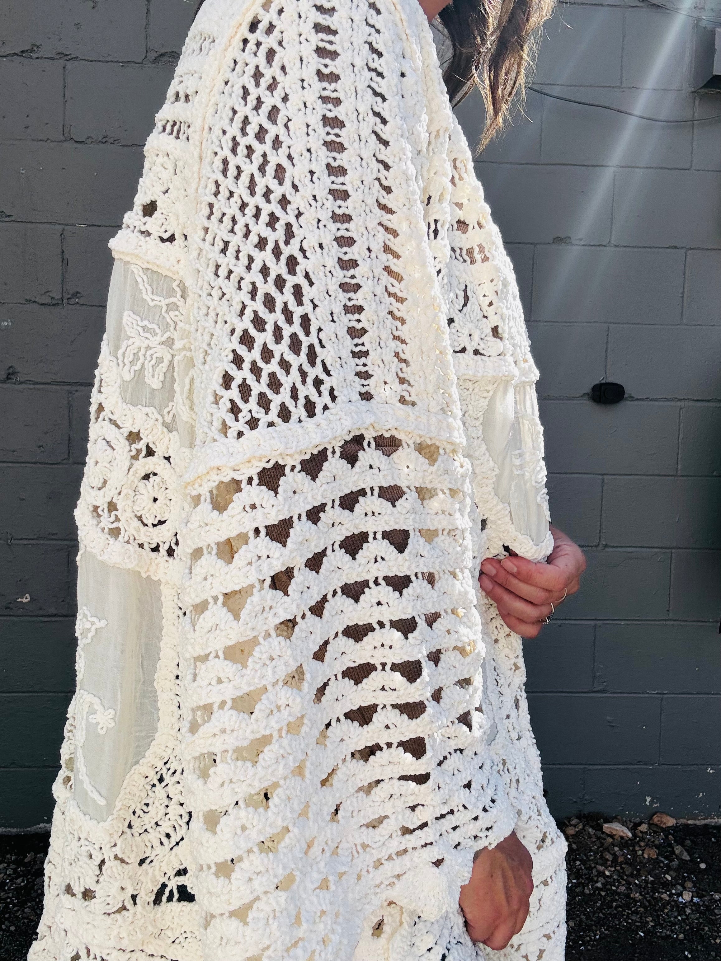 The Maeve Crochet Cardigan