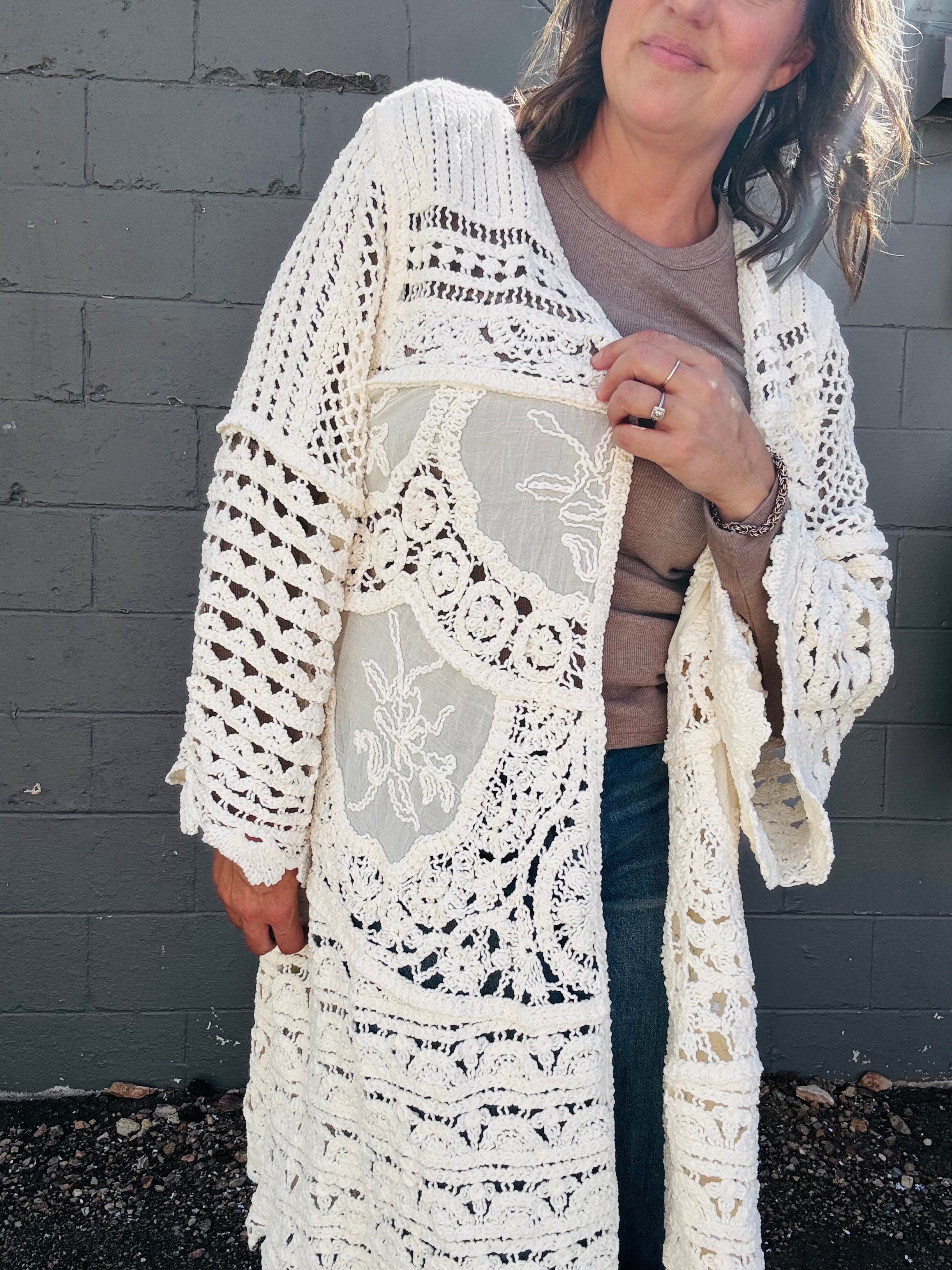 The Maeve Crochet Cardigan