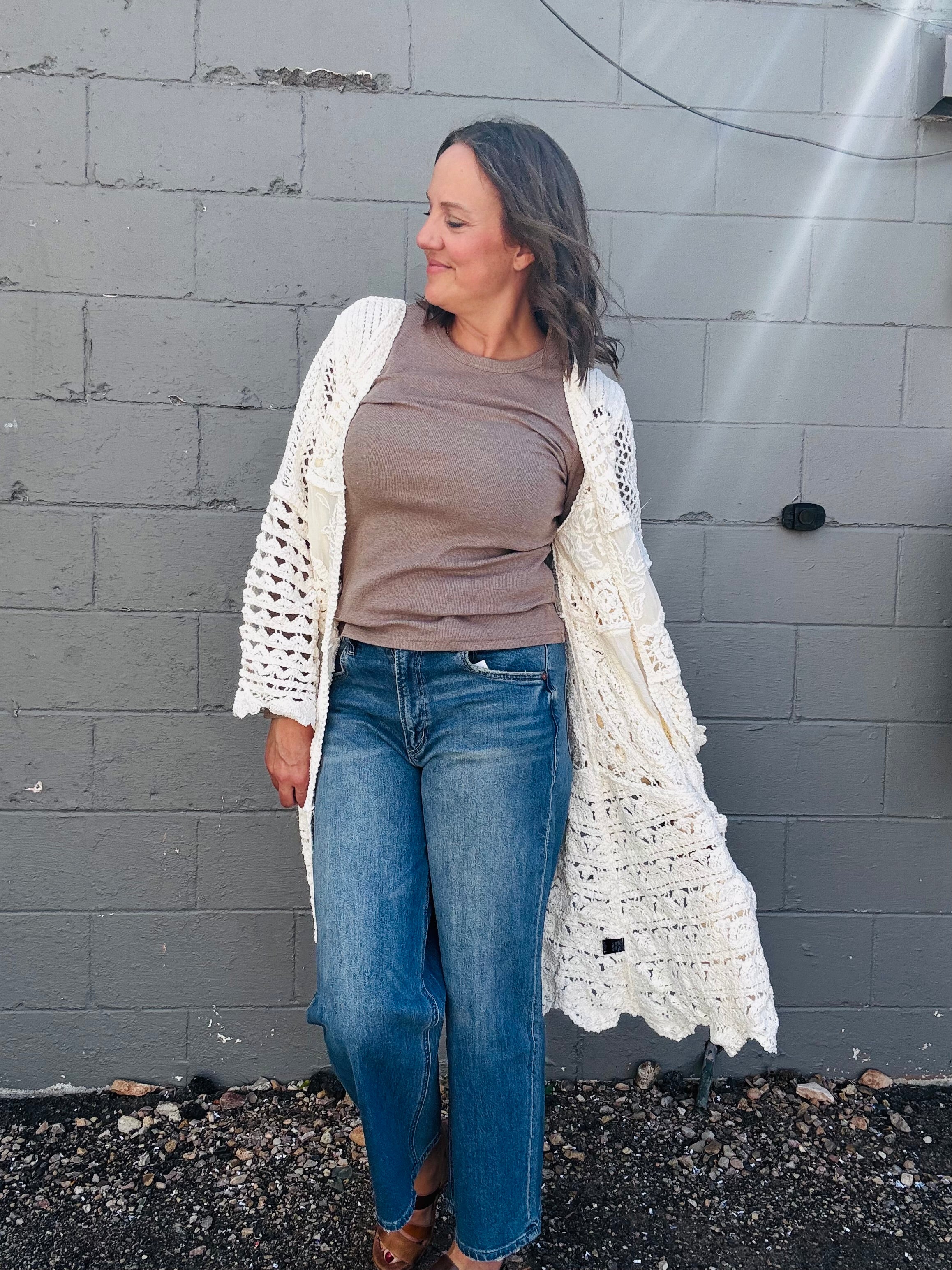 The Maeve Crochet Cardigan