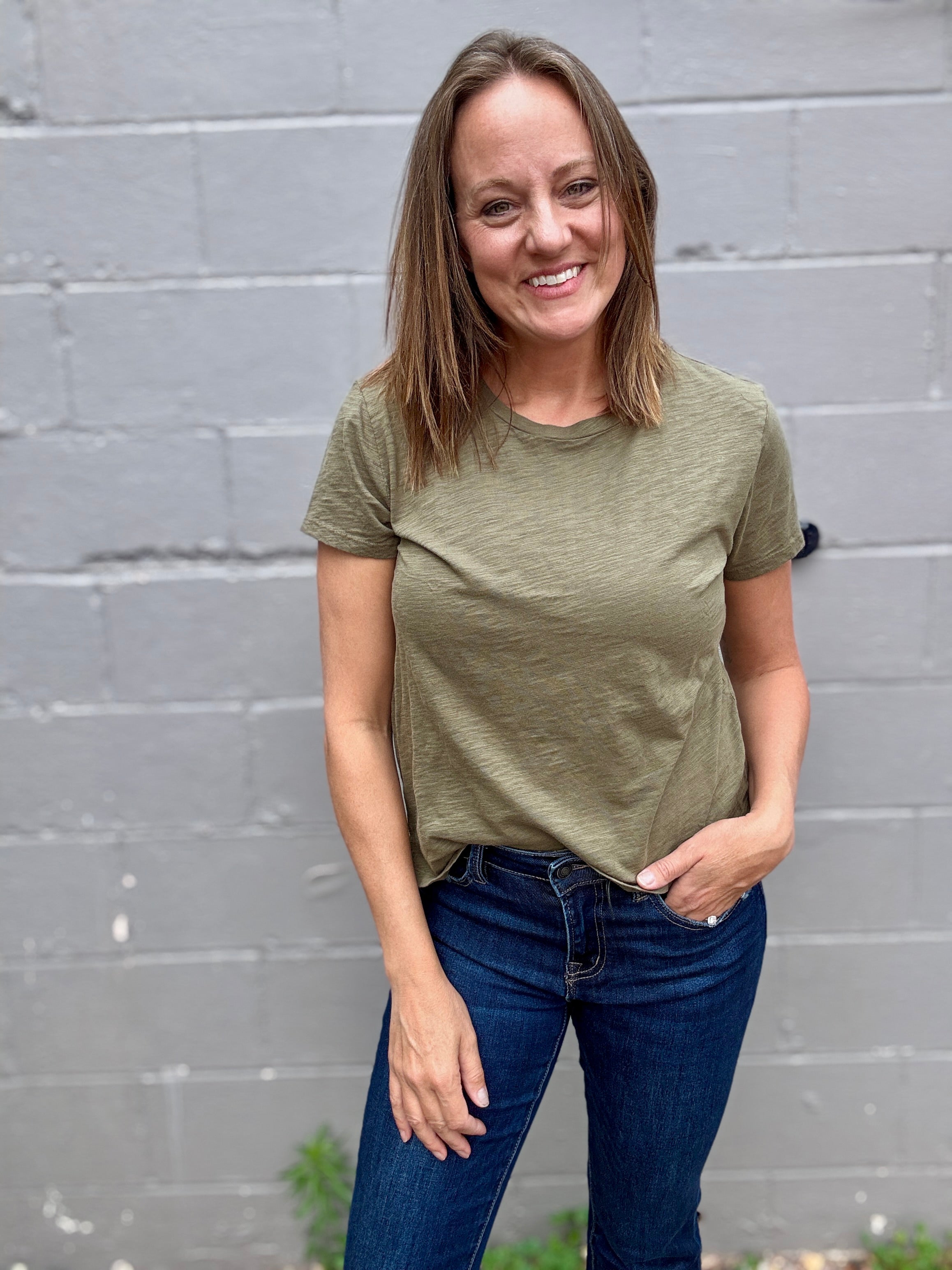 DYLAN SS Modern Crew Tee