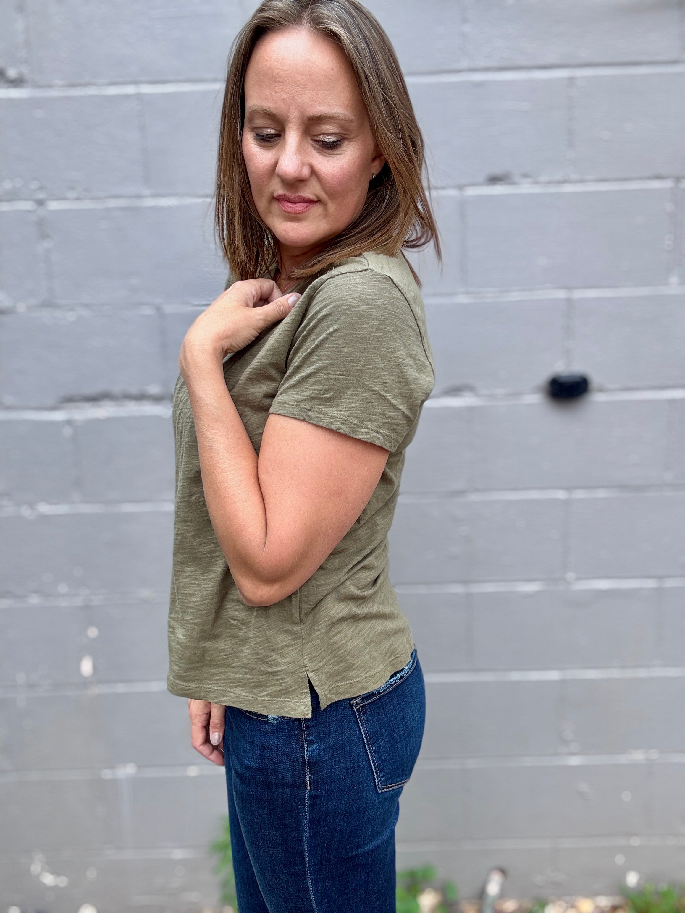 DYLAN SS Modern Crew Tee