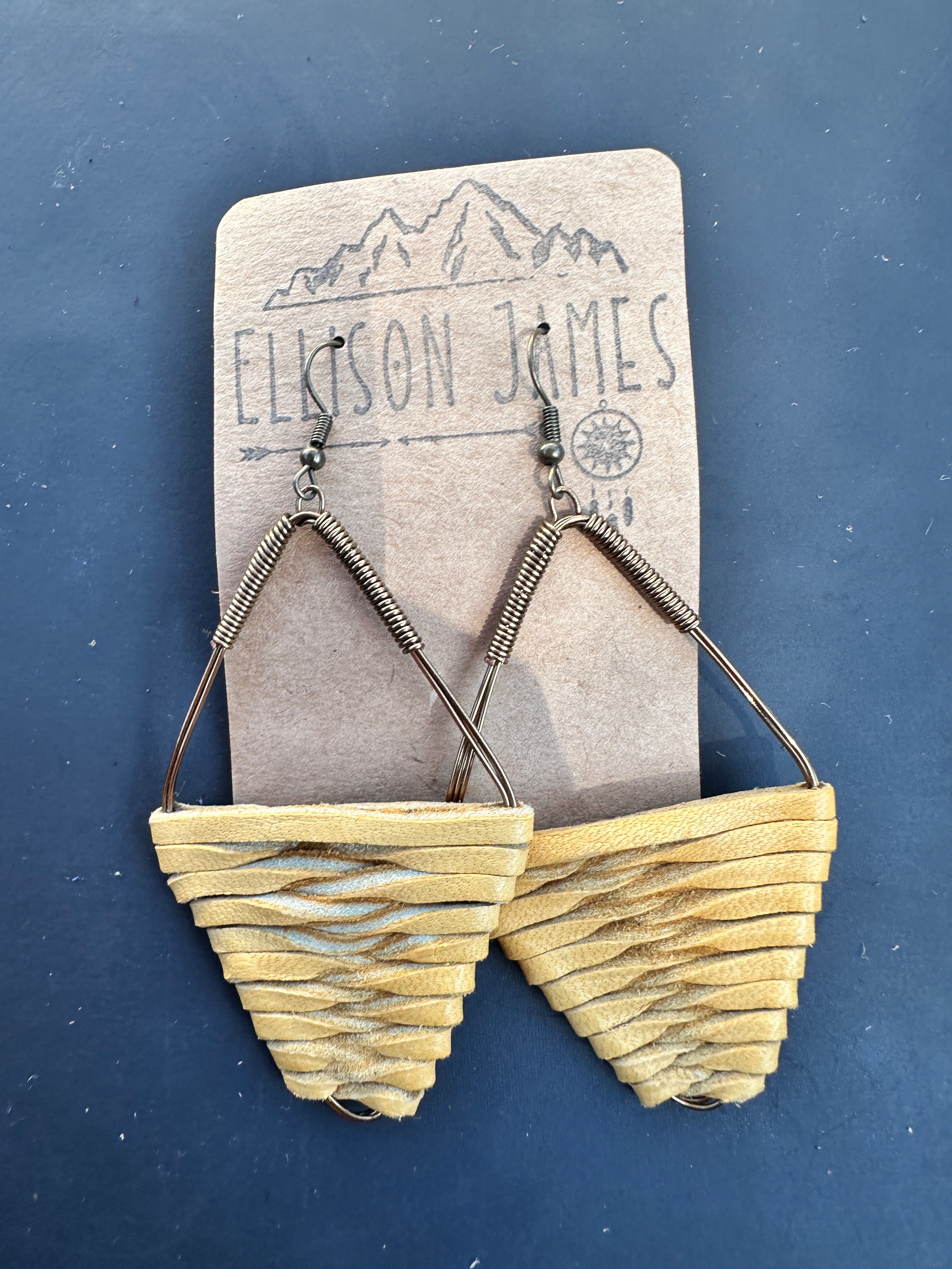 Ellison James Diamond Wrap Earrings