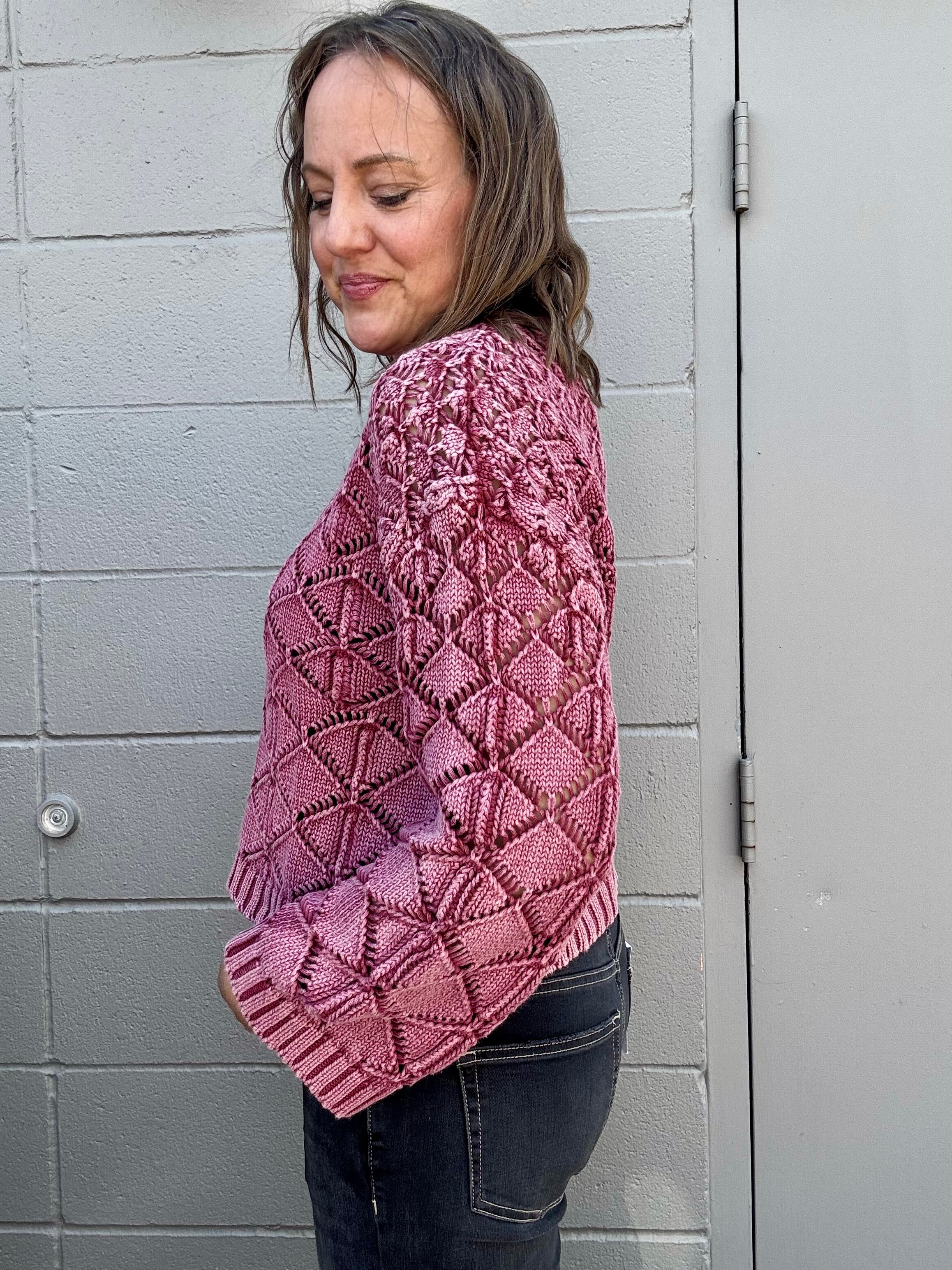 Amelie Textured Knit Sweater