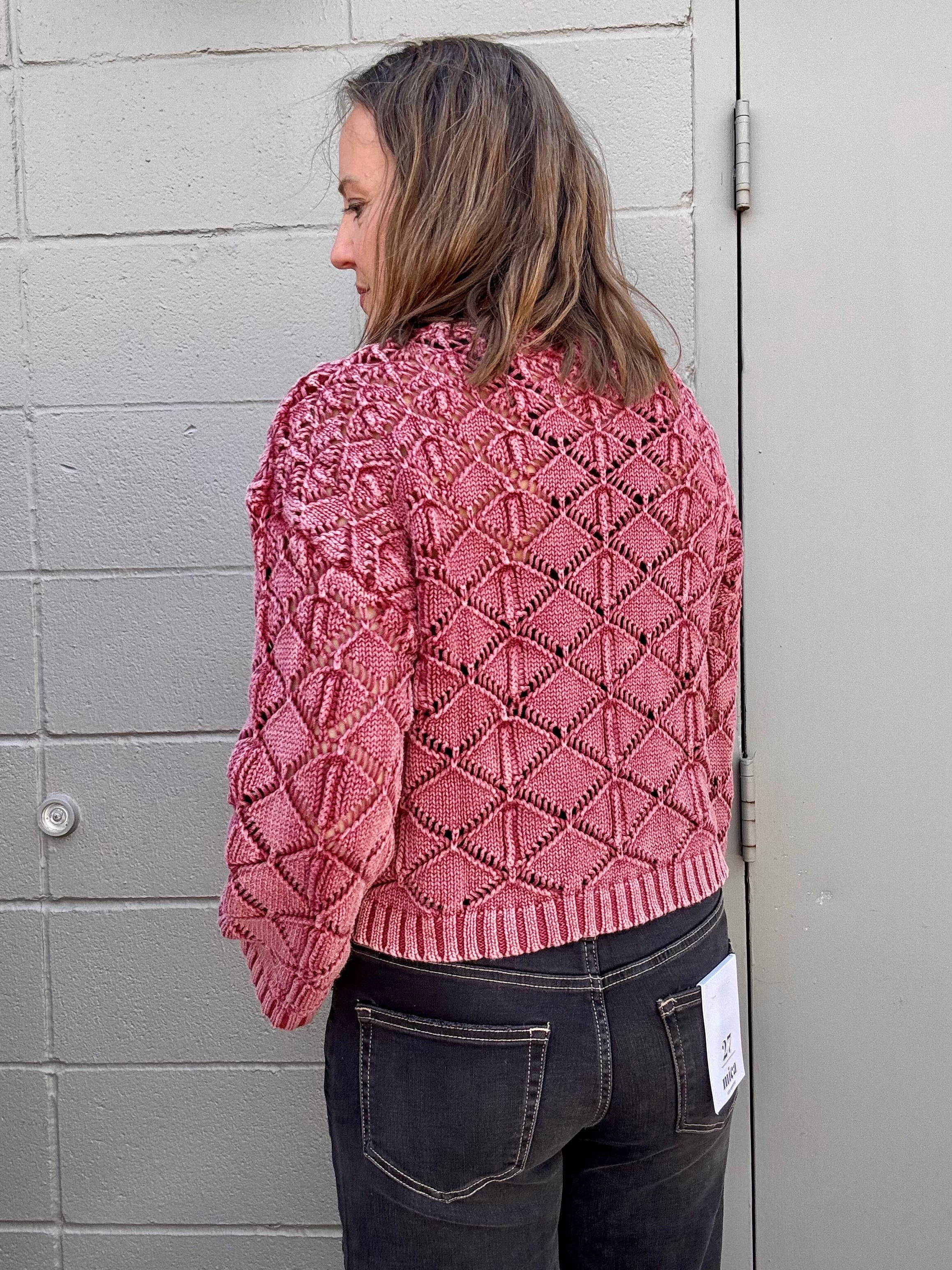 Amelie Textured Knit Sweater