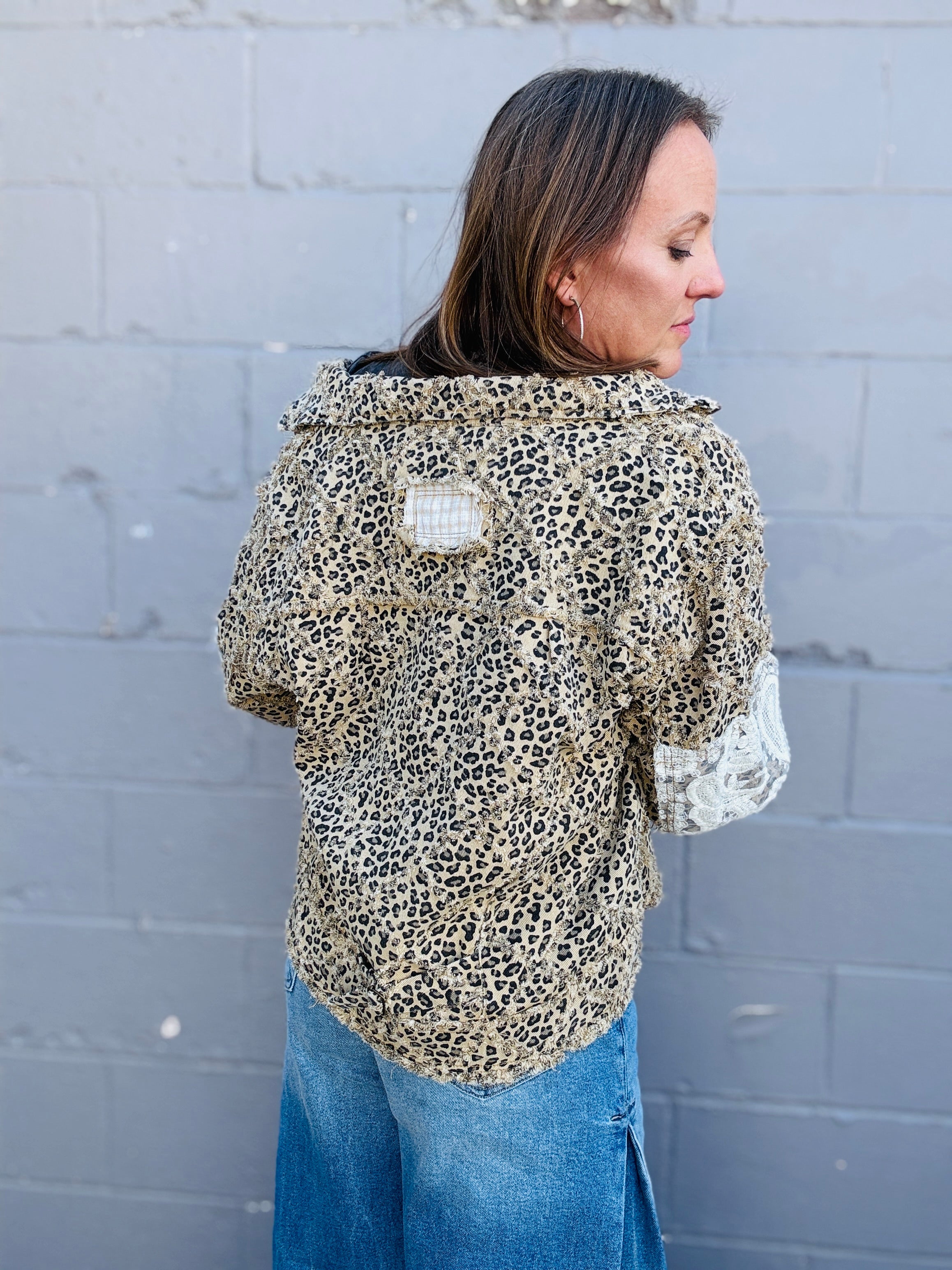 Leopard & Lace Jacket