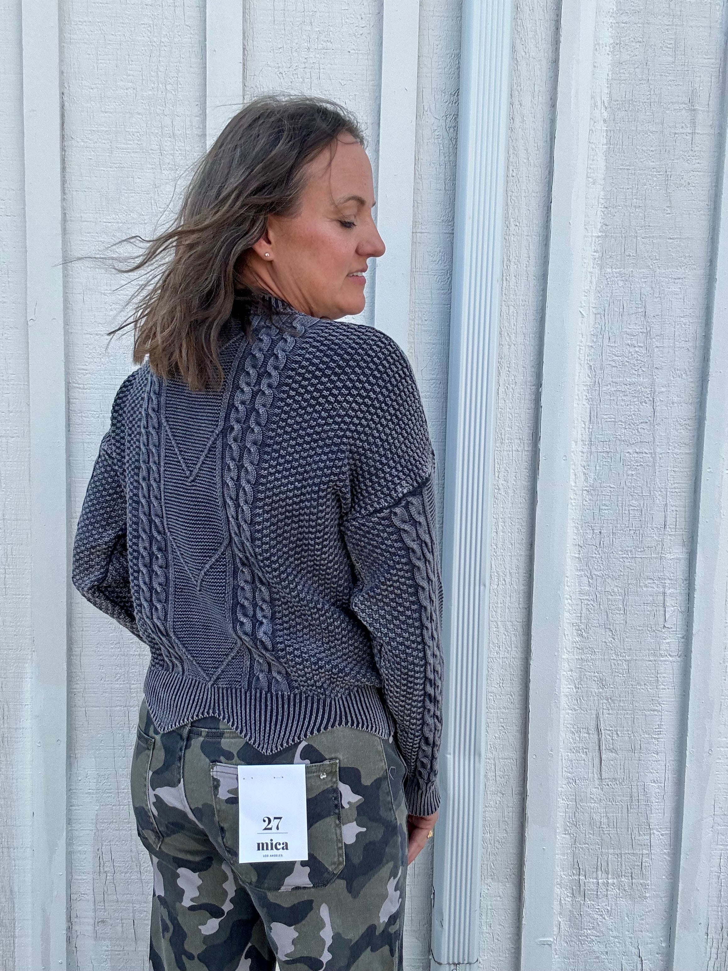 Verity Textured Knit Sweater