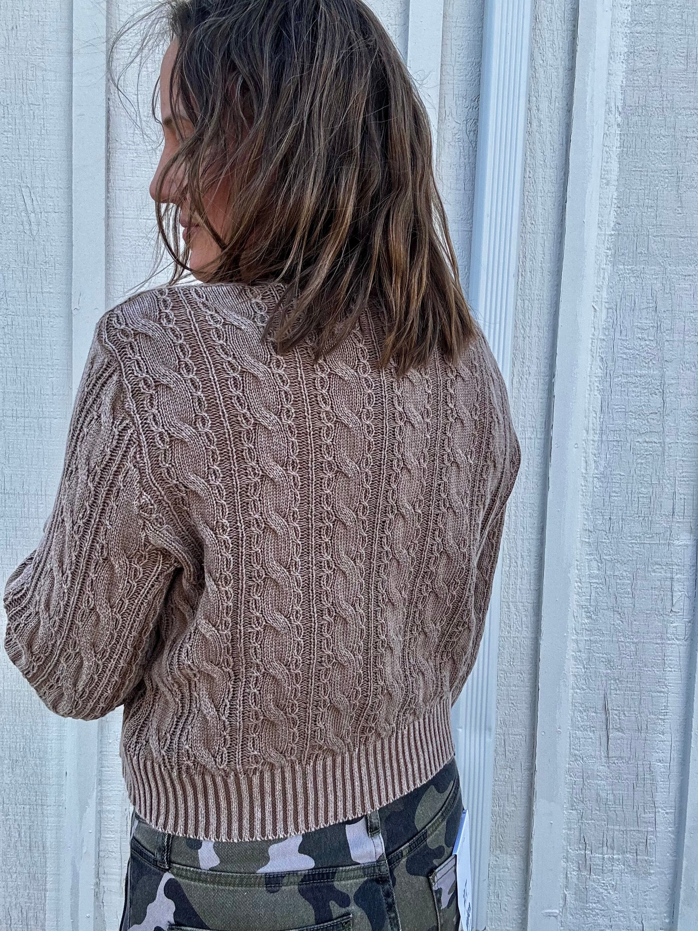 Laurel Cable Knit Sweater