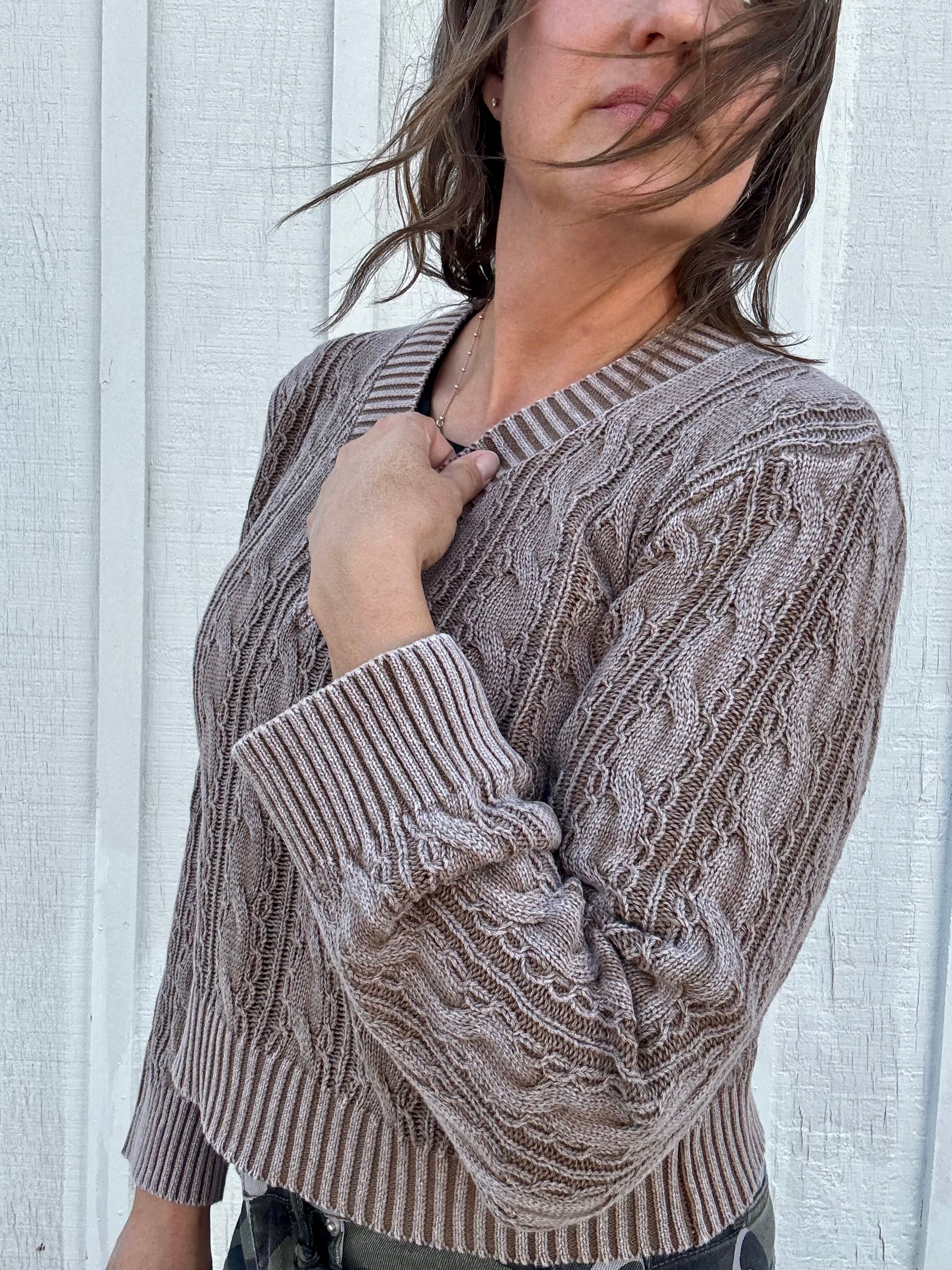 Laurel Cable Knit Sweater