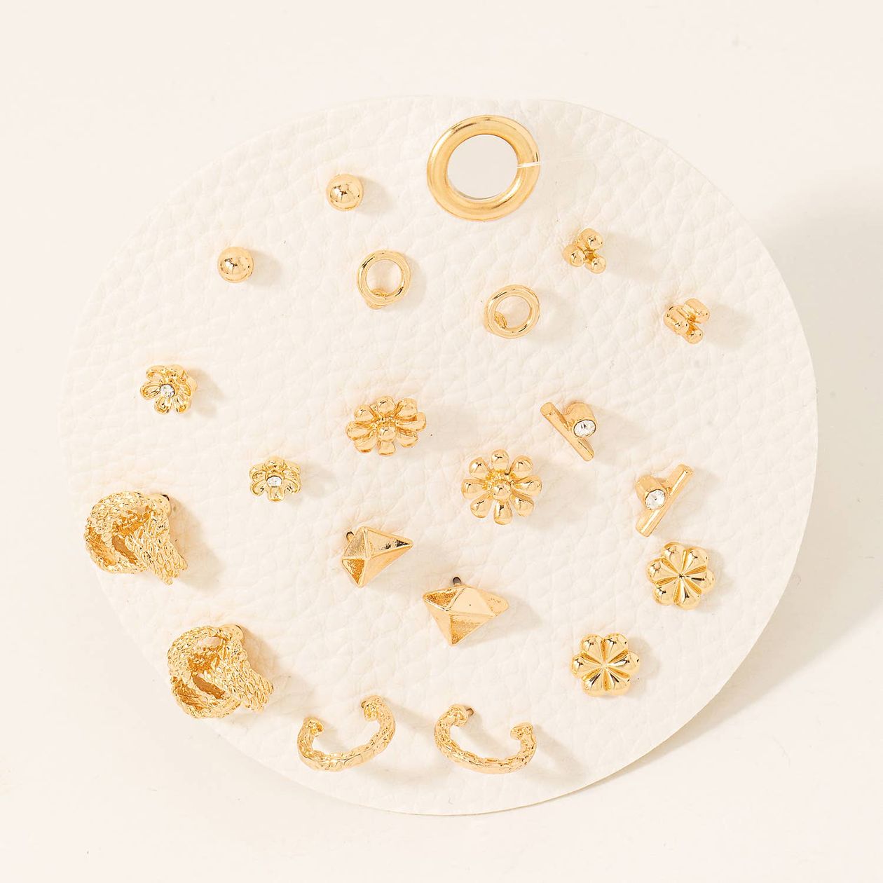 Mixed Stud & Hoop Earrings