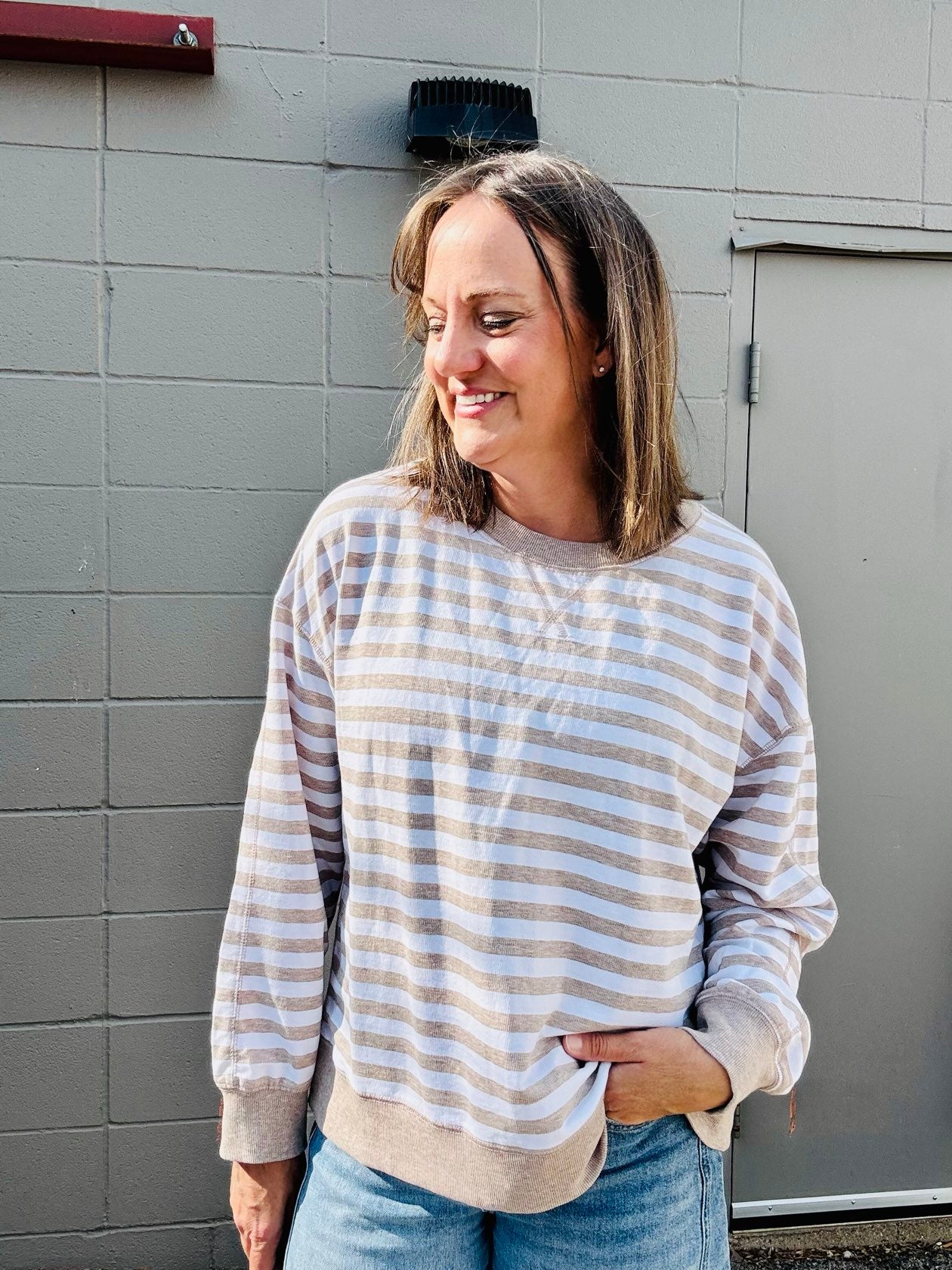 Z SUPPLY The Everyday Striped Crew