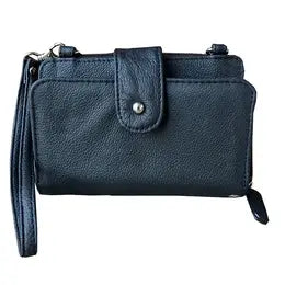 The Essential Leather Wristlet