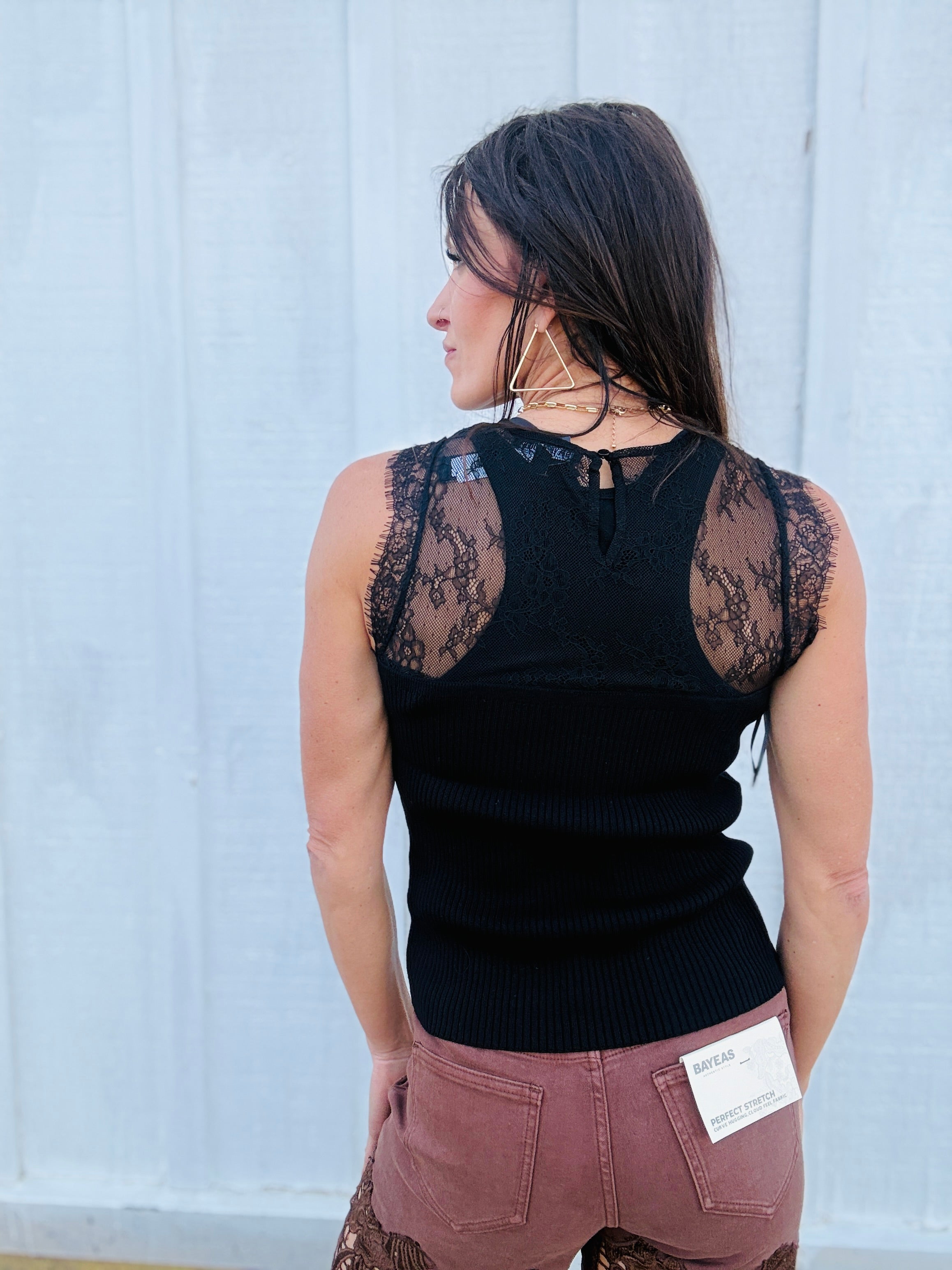 Steve Madden Kourt Sweater Top