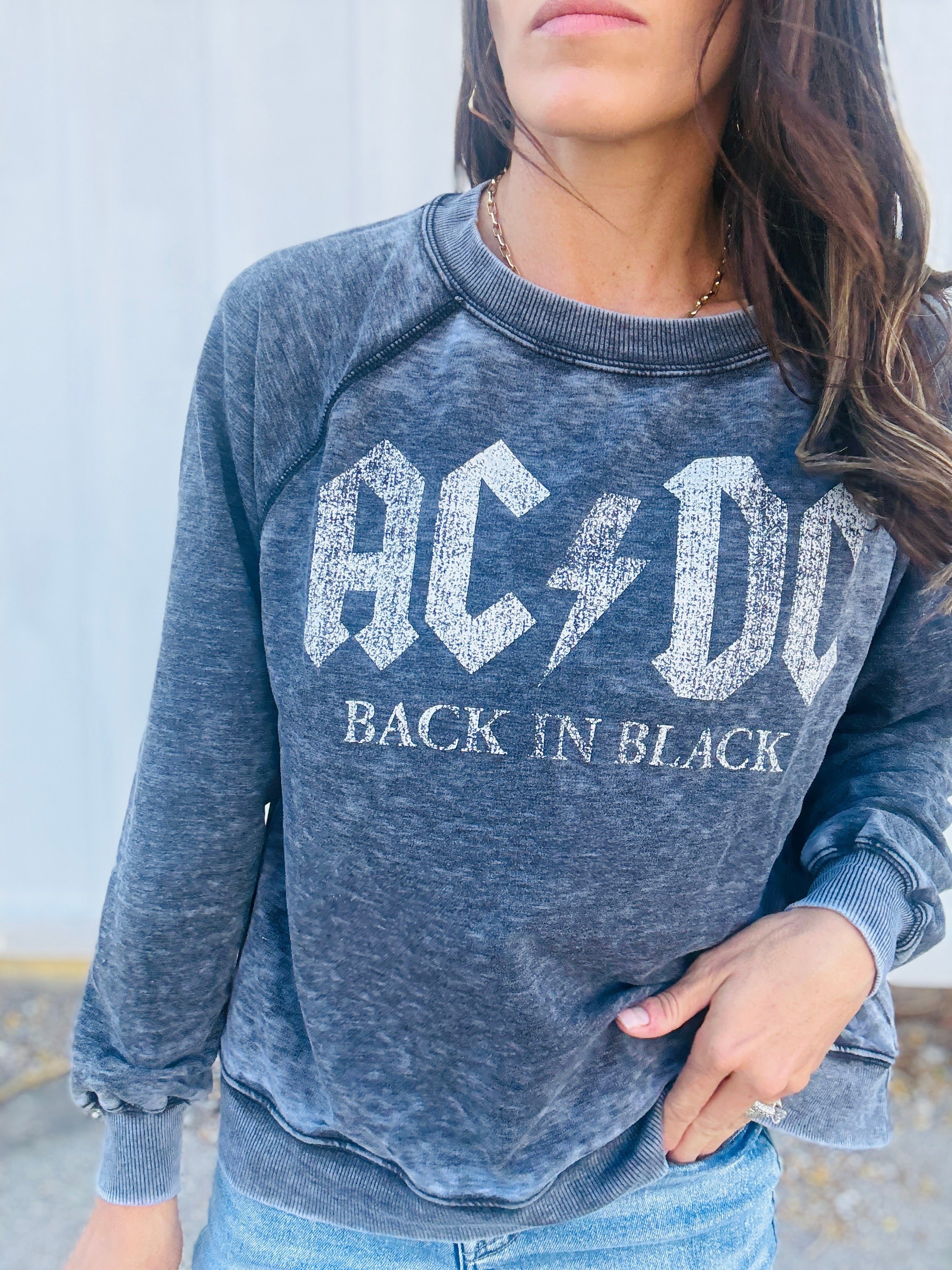 RK AC/DC Back in Black Sweatshirt