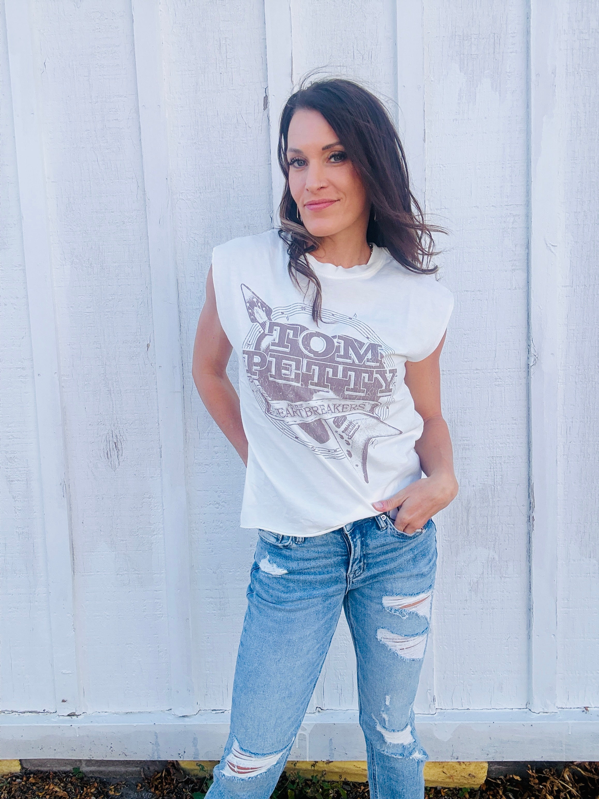RK Tom Petty Cut Sleeve T