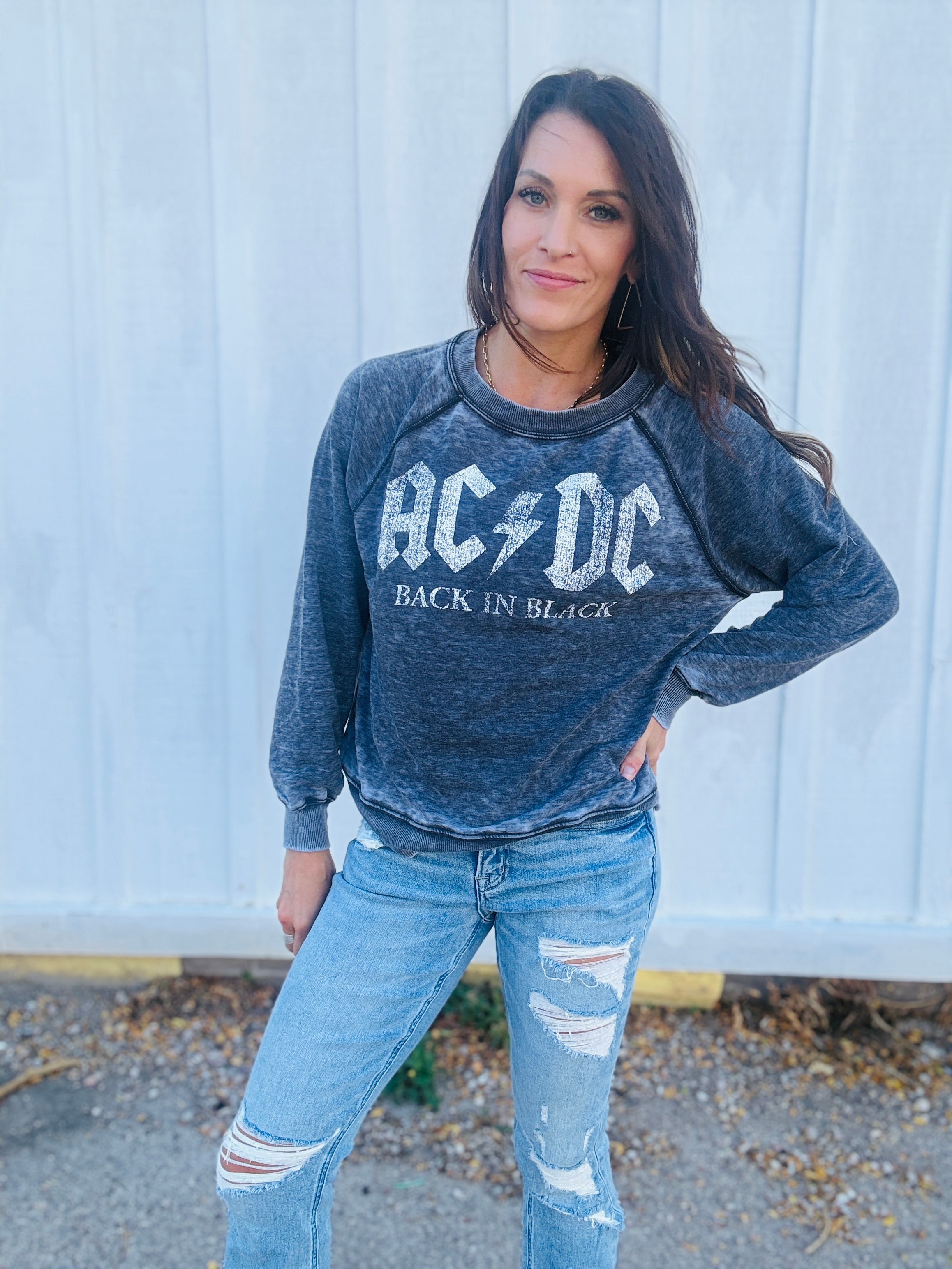 RK AC/DC Back in Black Sweatshirt